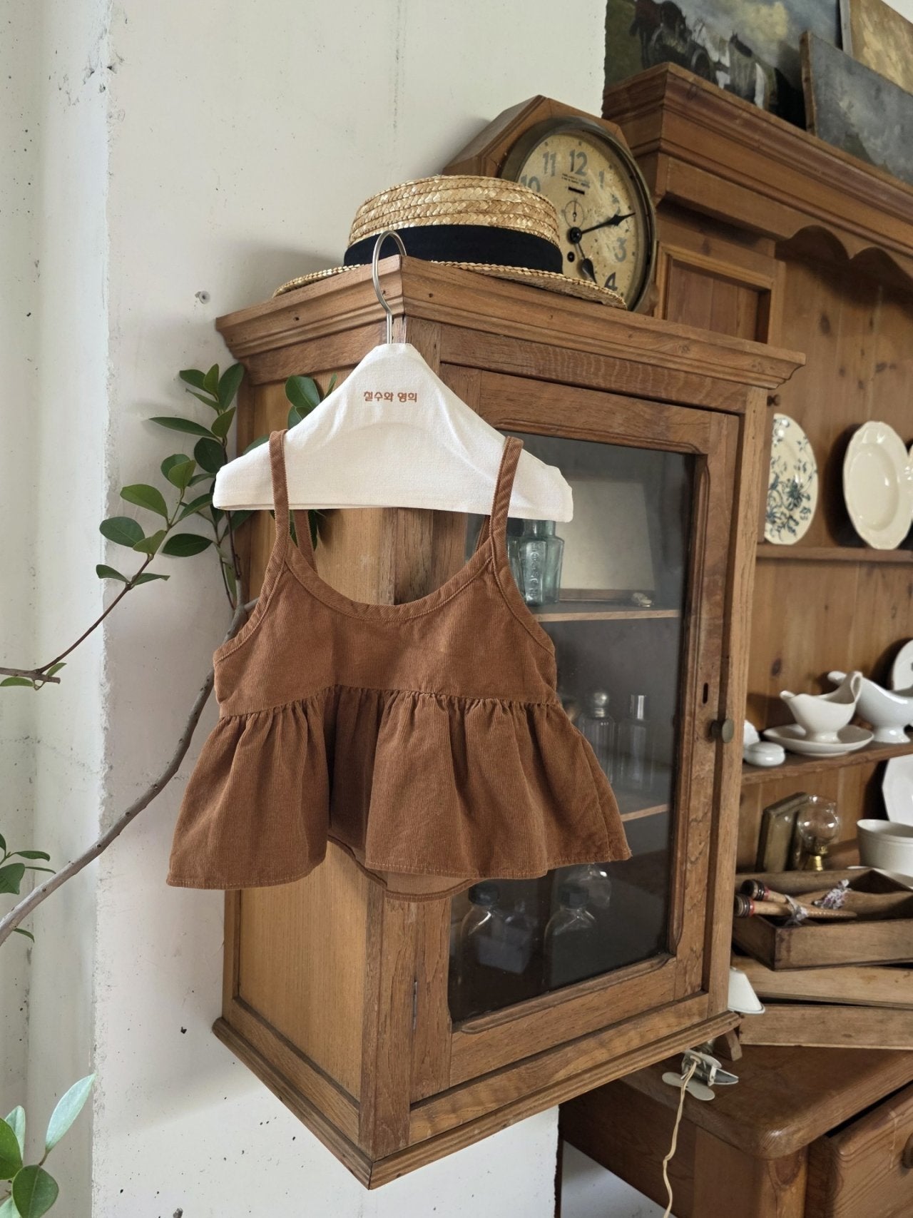 <予約>mon Atelier / Corduroy Bustier