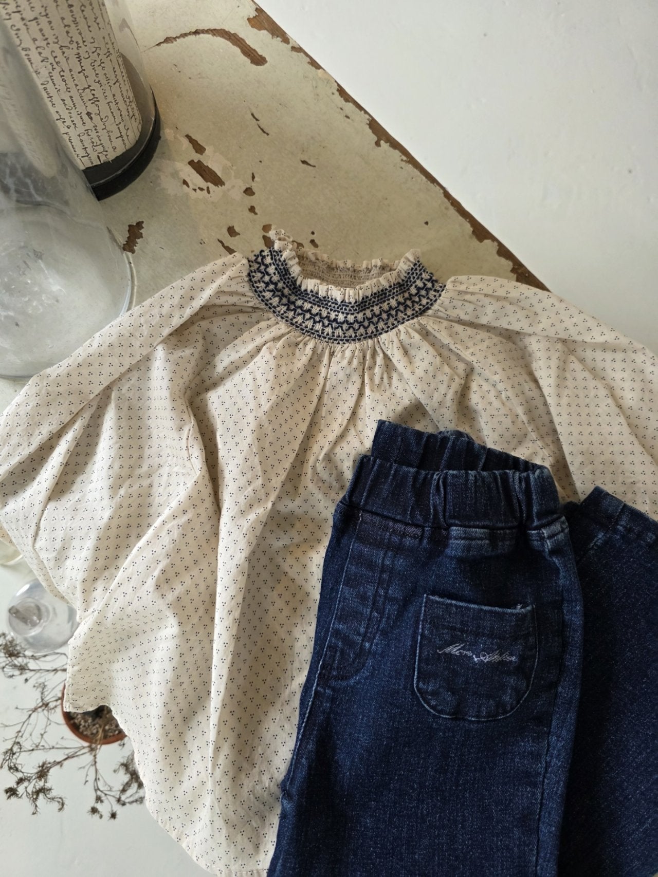 <予約>mon Atelier / Anna Blouse