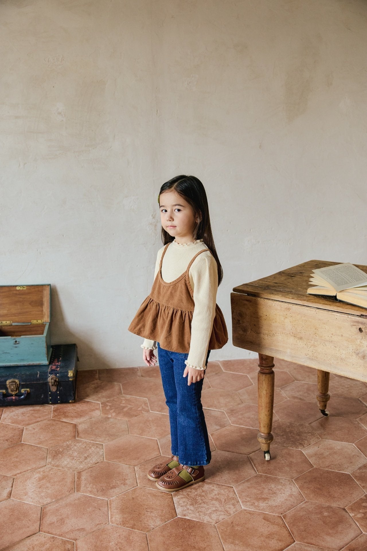 <予約>mon Atelier / Corduroy Bustier