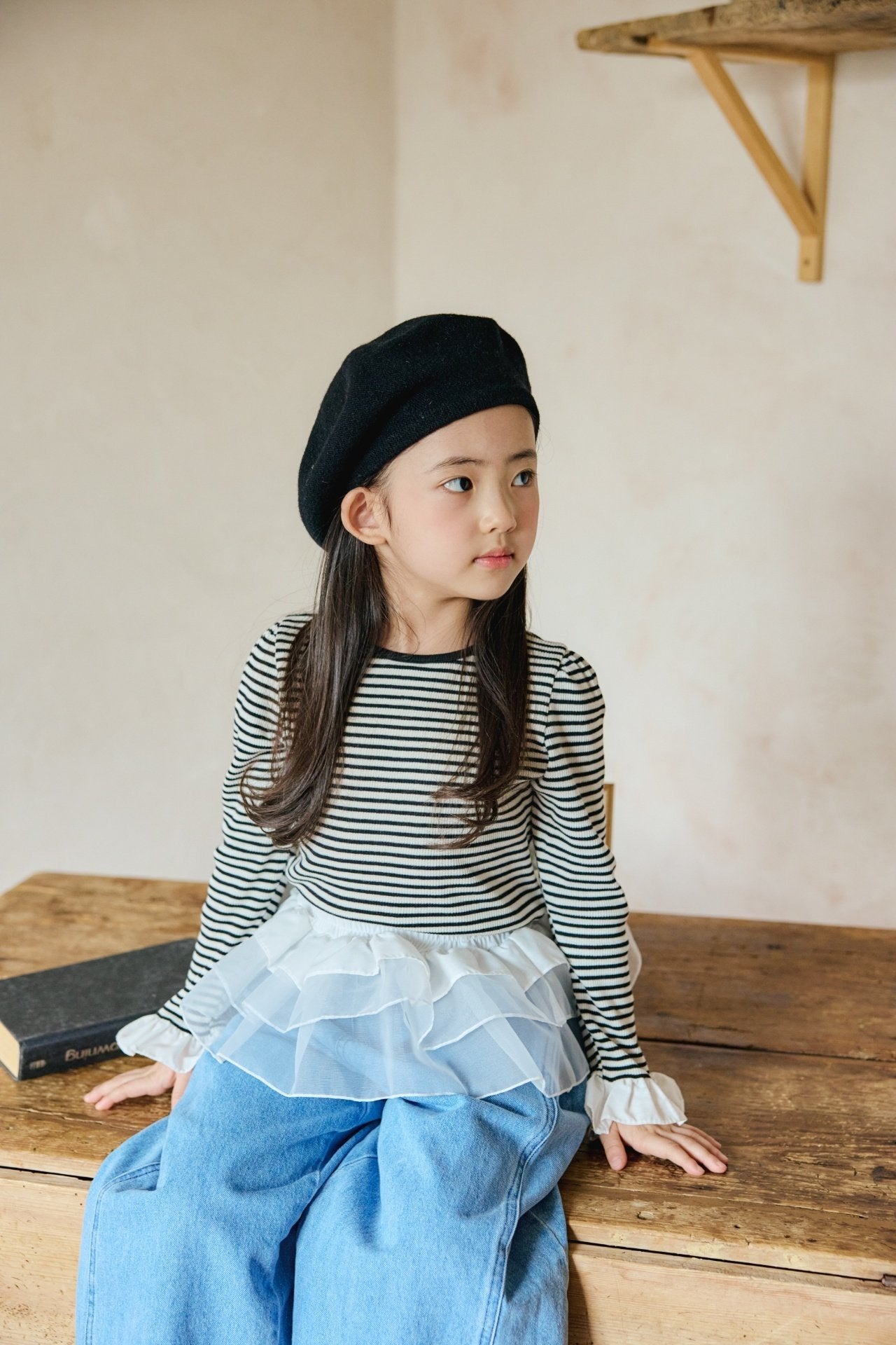 <予約>mon Atelier / Once Stripe T