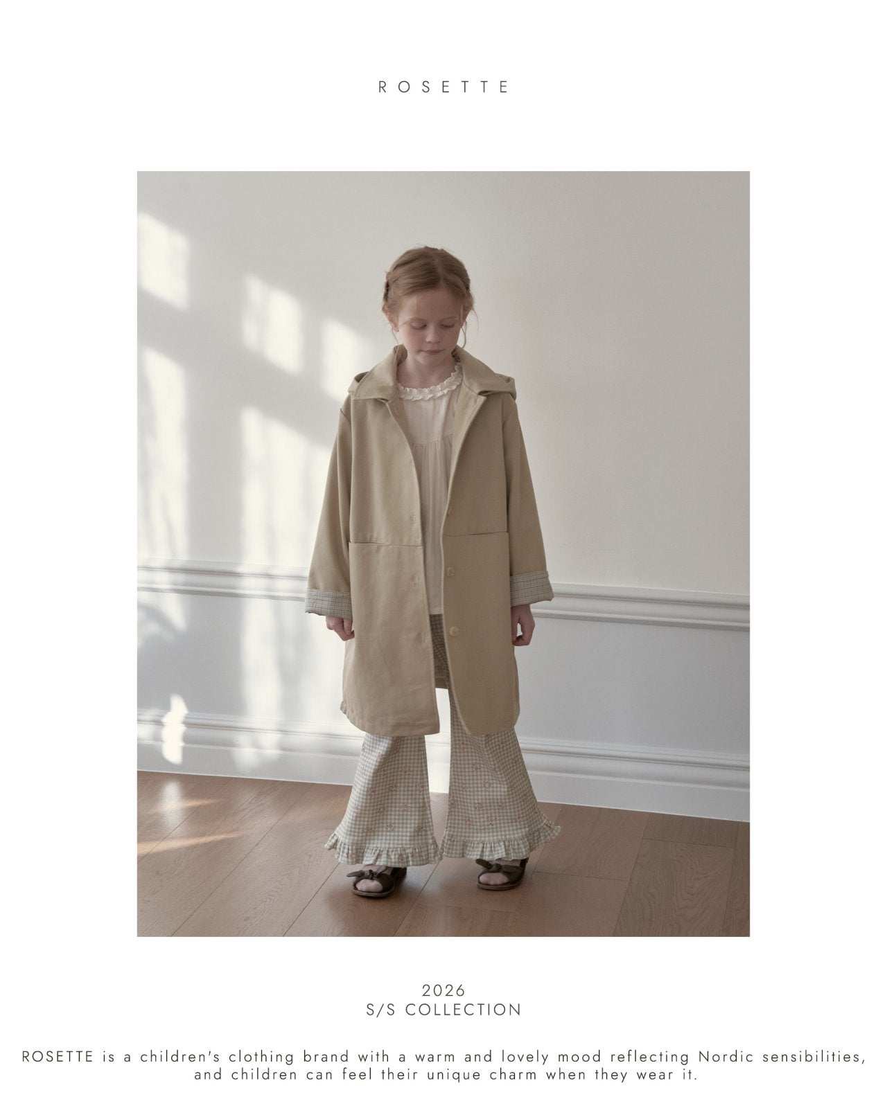 ROSETTE / Time hooded coat