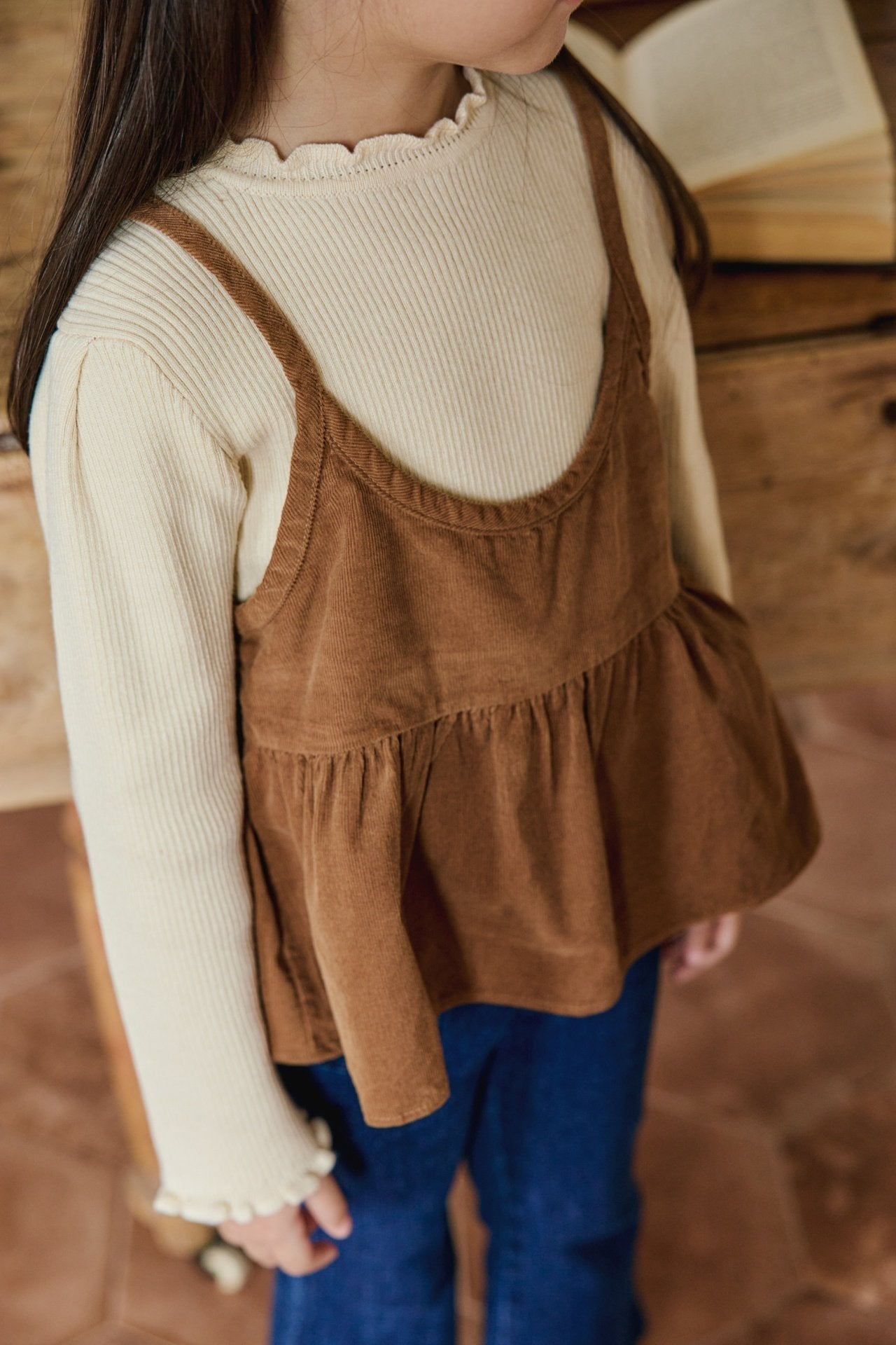 <予約>mon Atelier / Corduroy Bustier
