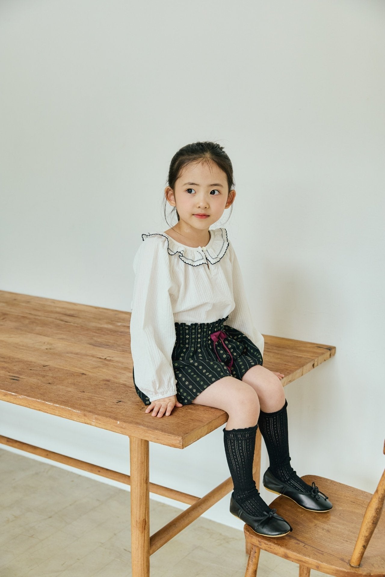 <予約>mon Atelier / Pico Blouse