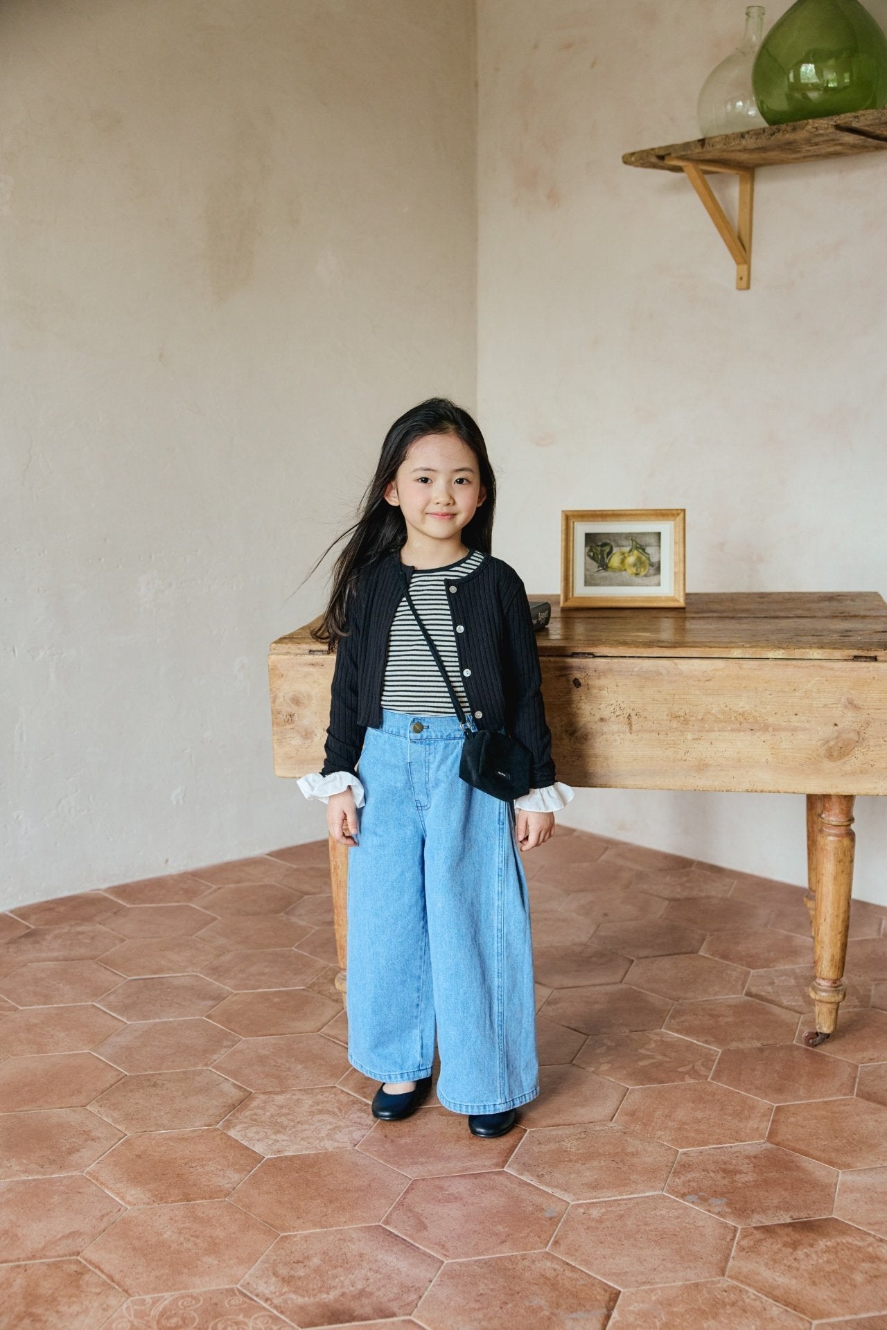 <予約>mon Atelier / Crop Cardigan