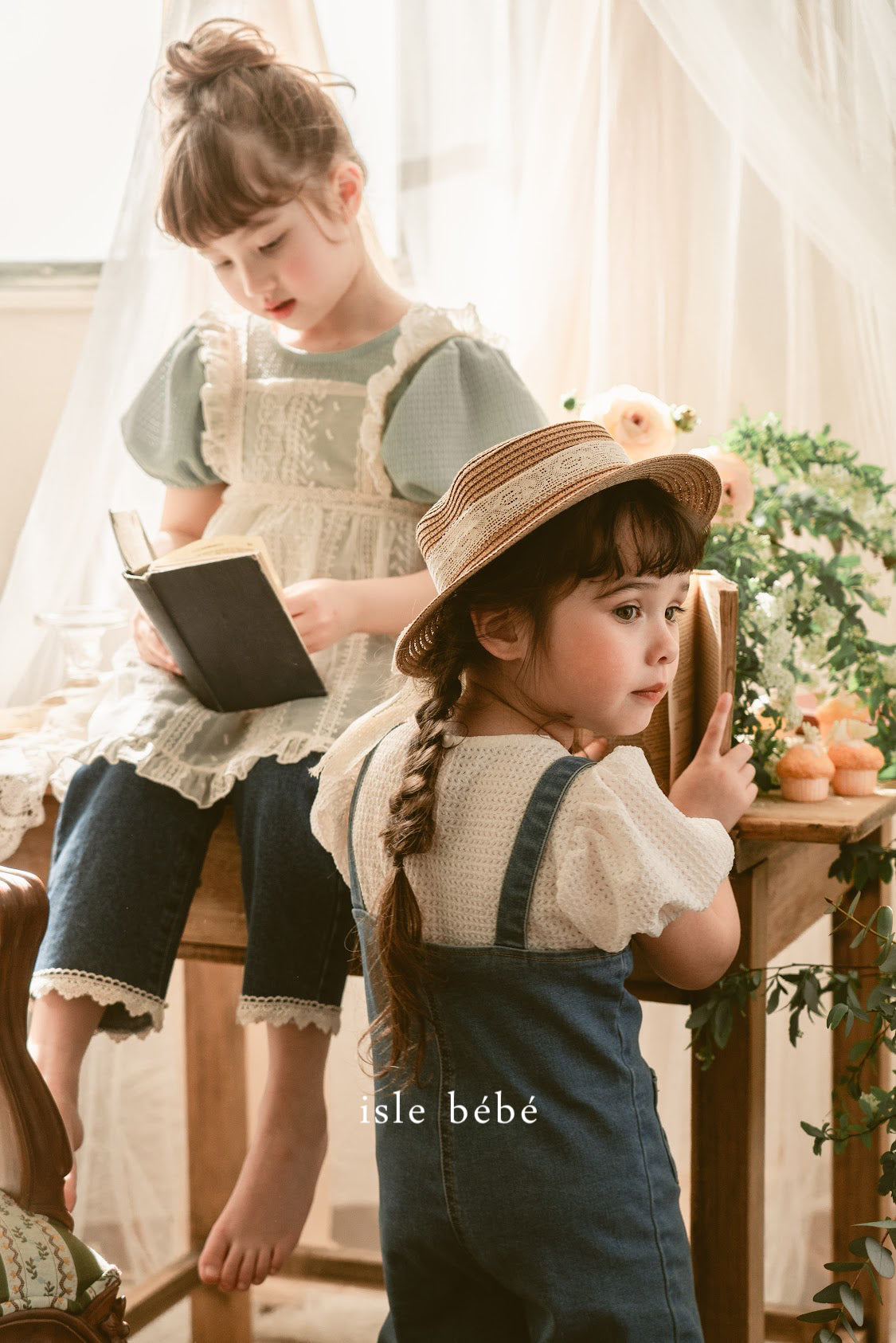 【Original】Muguet Puff Top ivory
