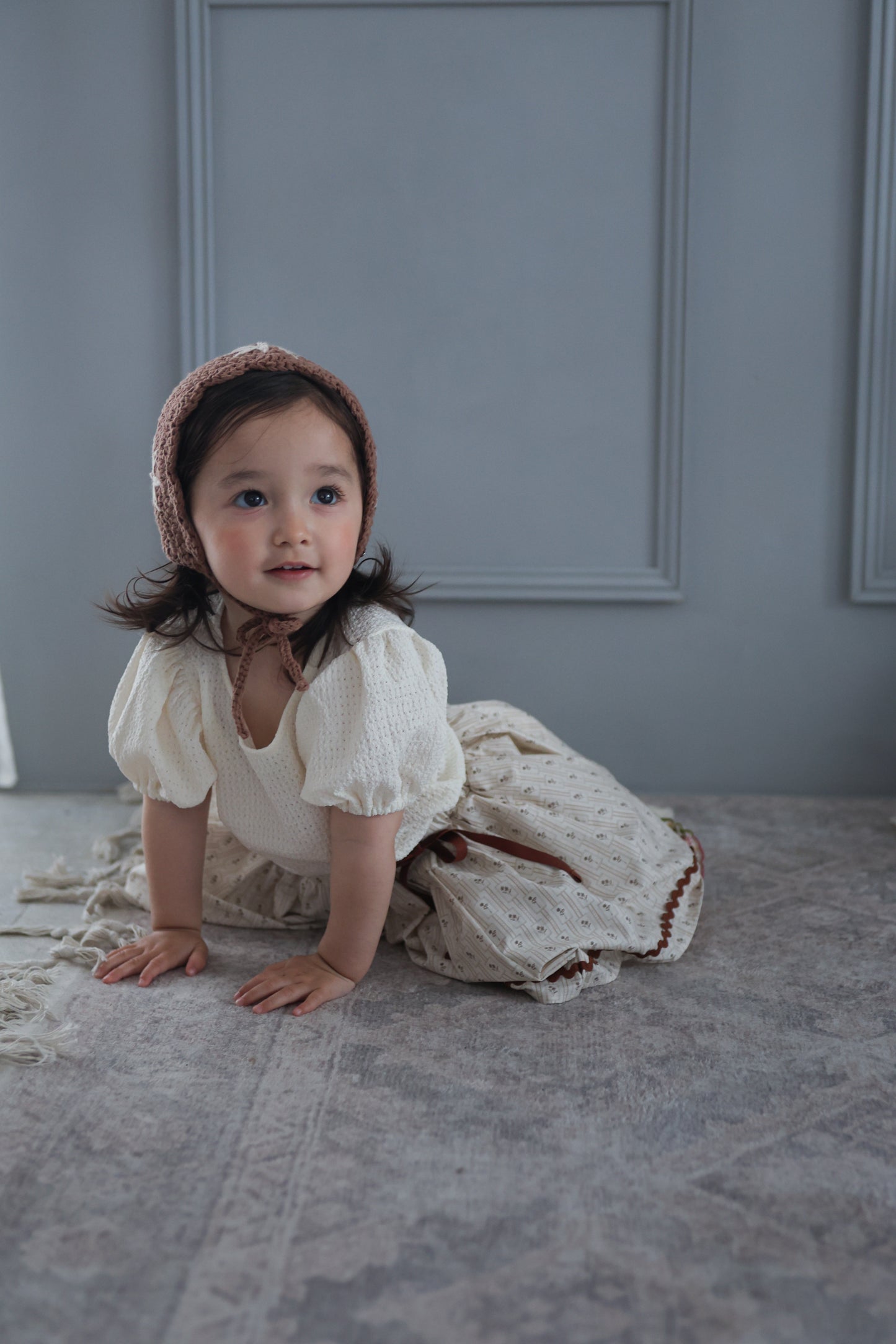 [原創] 鈴蘭泡泡袖 象牙色