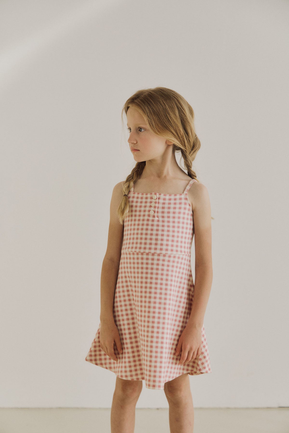 inné / Ete ops - pink gingham