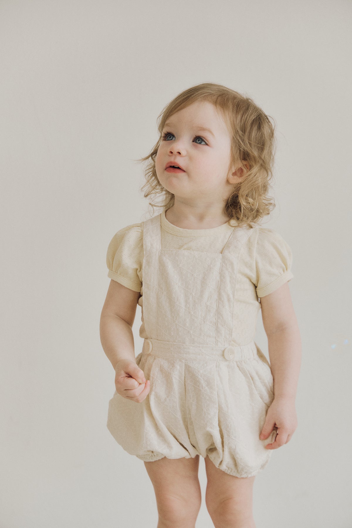 inné / Petit puff tee -  lemon butter