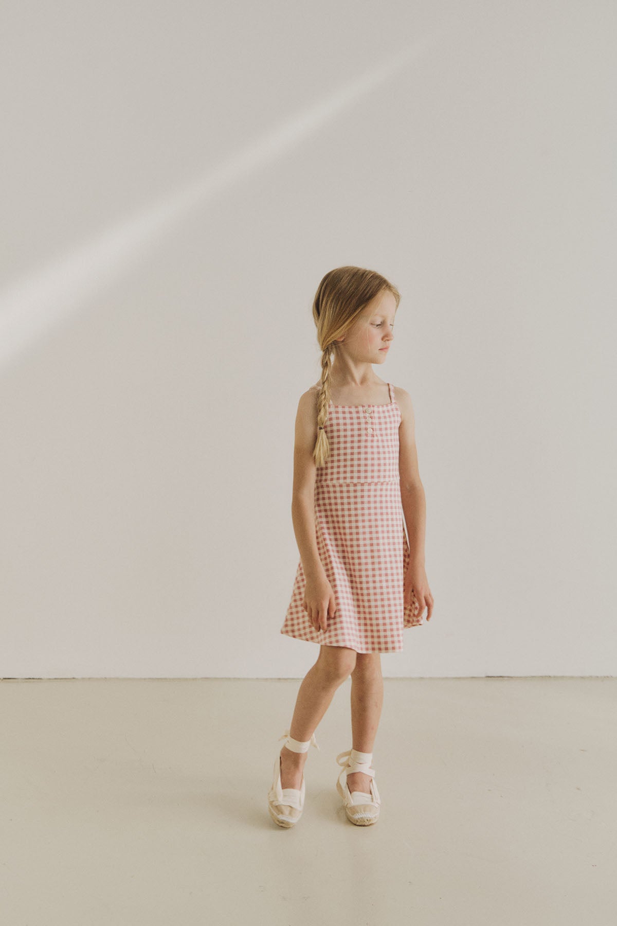 inné / Ete ops - pink gingham