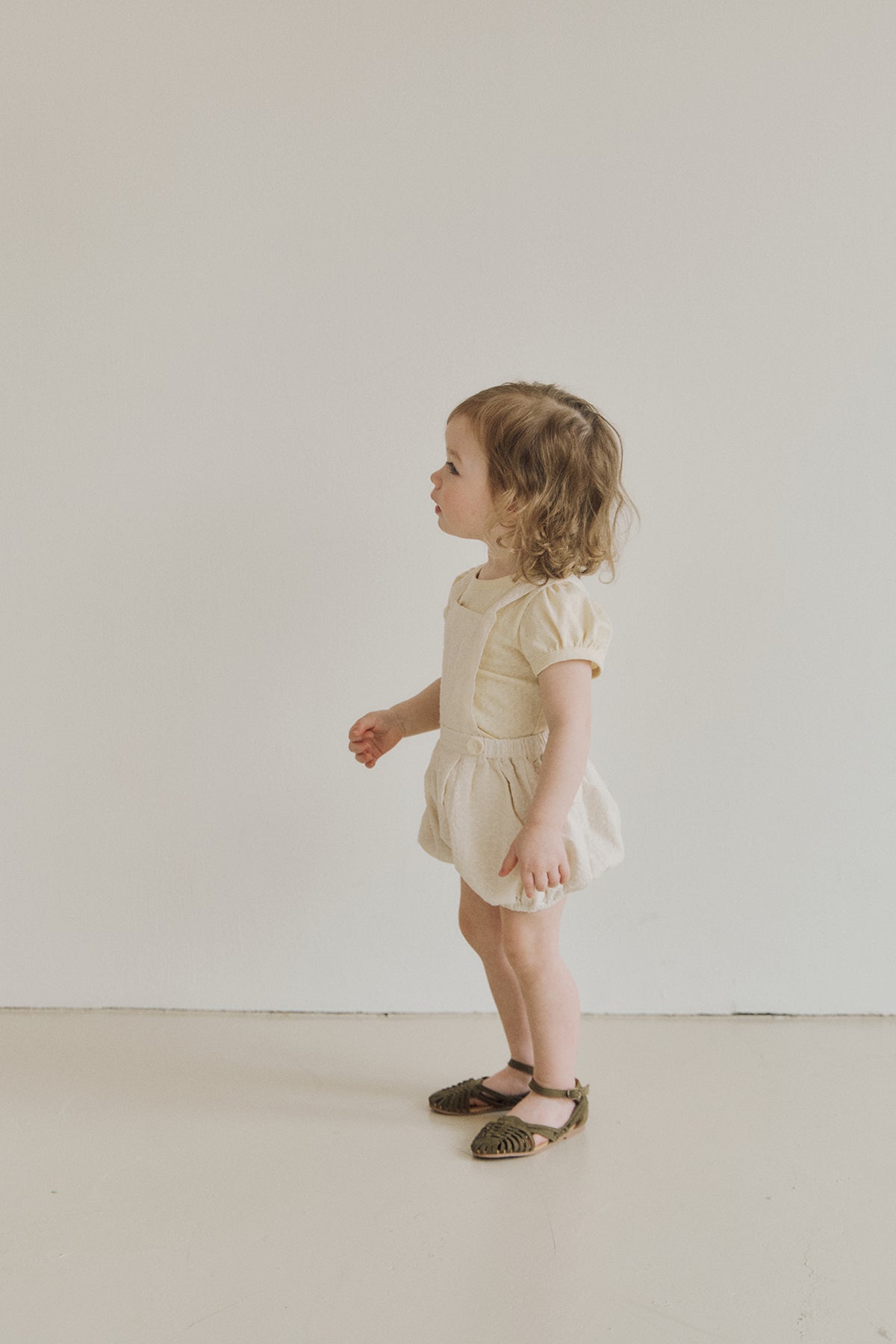 inné / Petit puff tee -  lemon butter