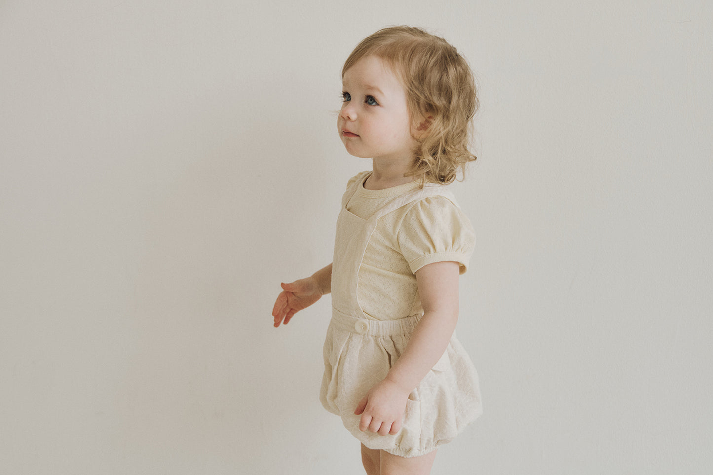 inné / Petit puff tee -  lemon butter