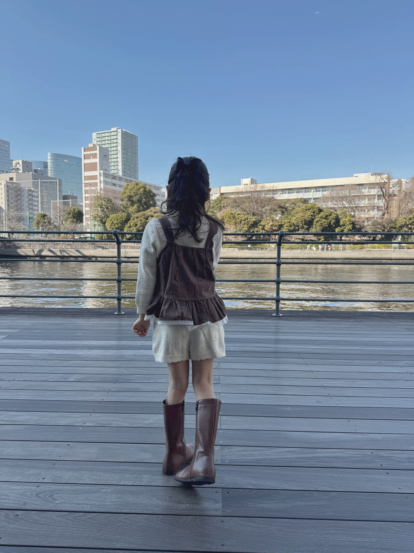 Roa / Punching Knit Set