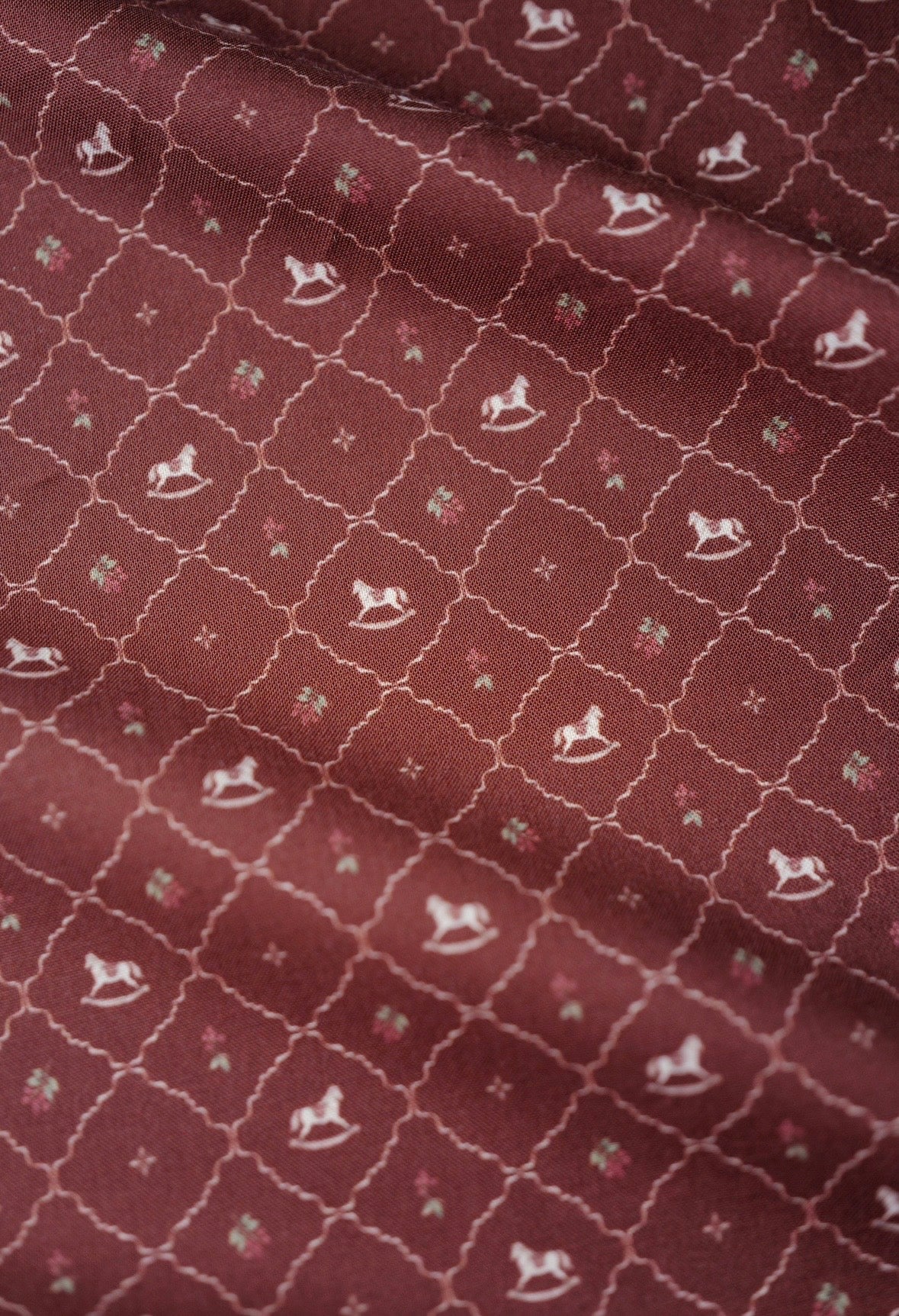 original fabric " Cheval Antique - cinnamon "