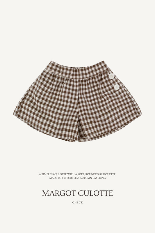 (予約) Saint Ella / Margot Culotte - Check