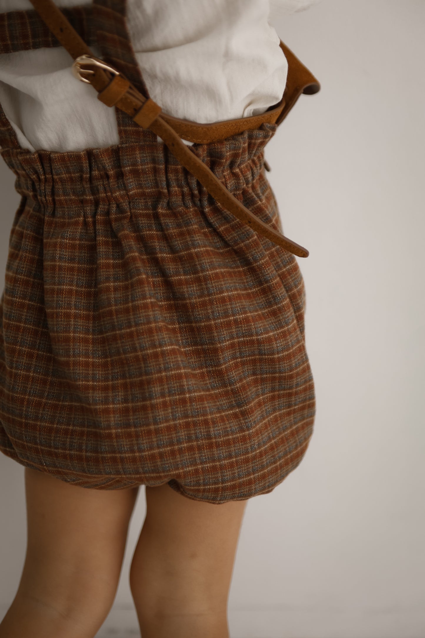 mimi market / Check suspender blommer