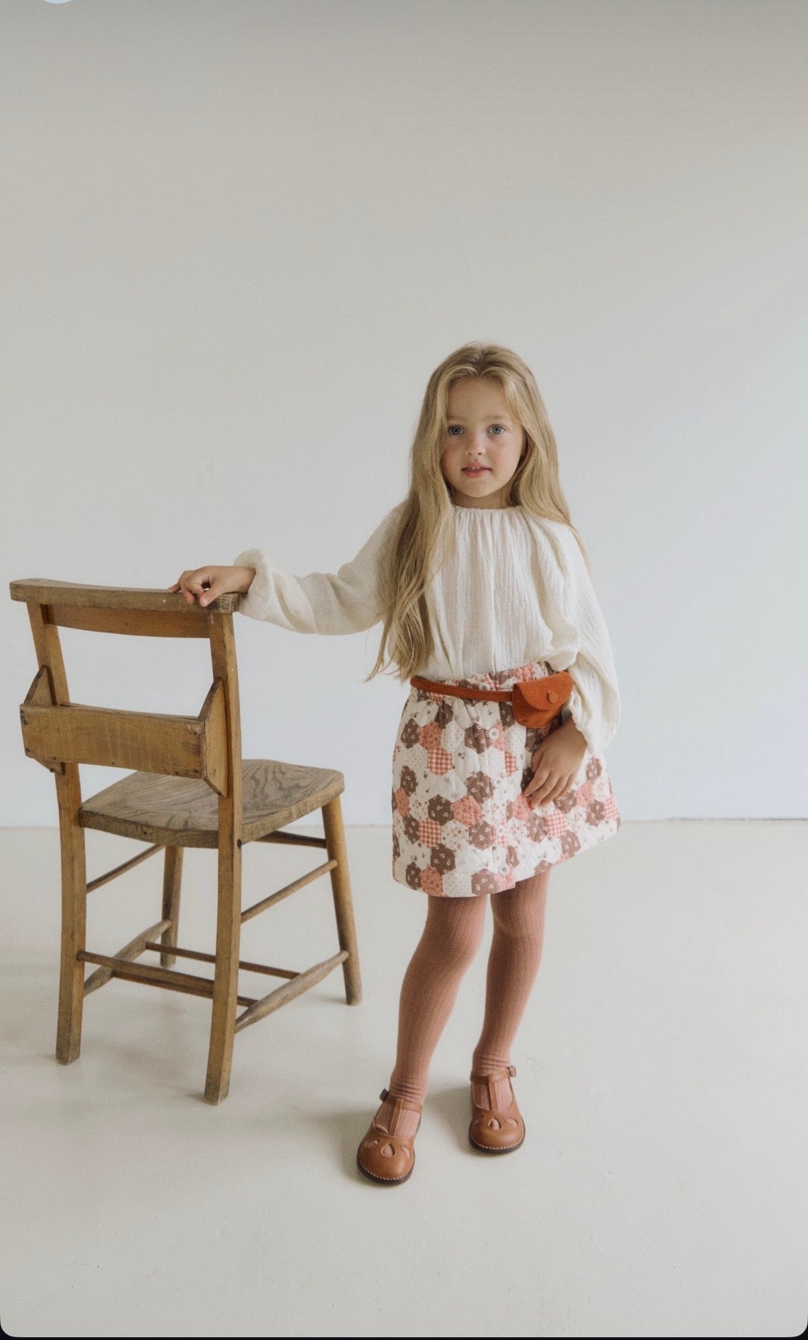 (予約) inné / Snow cotton blouse