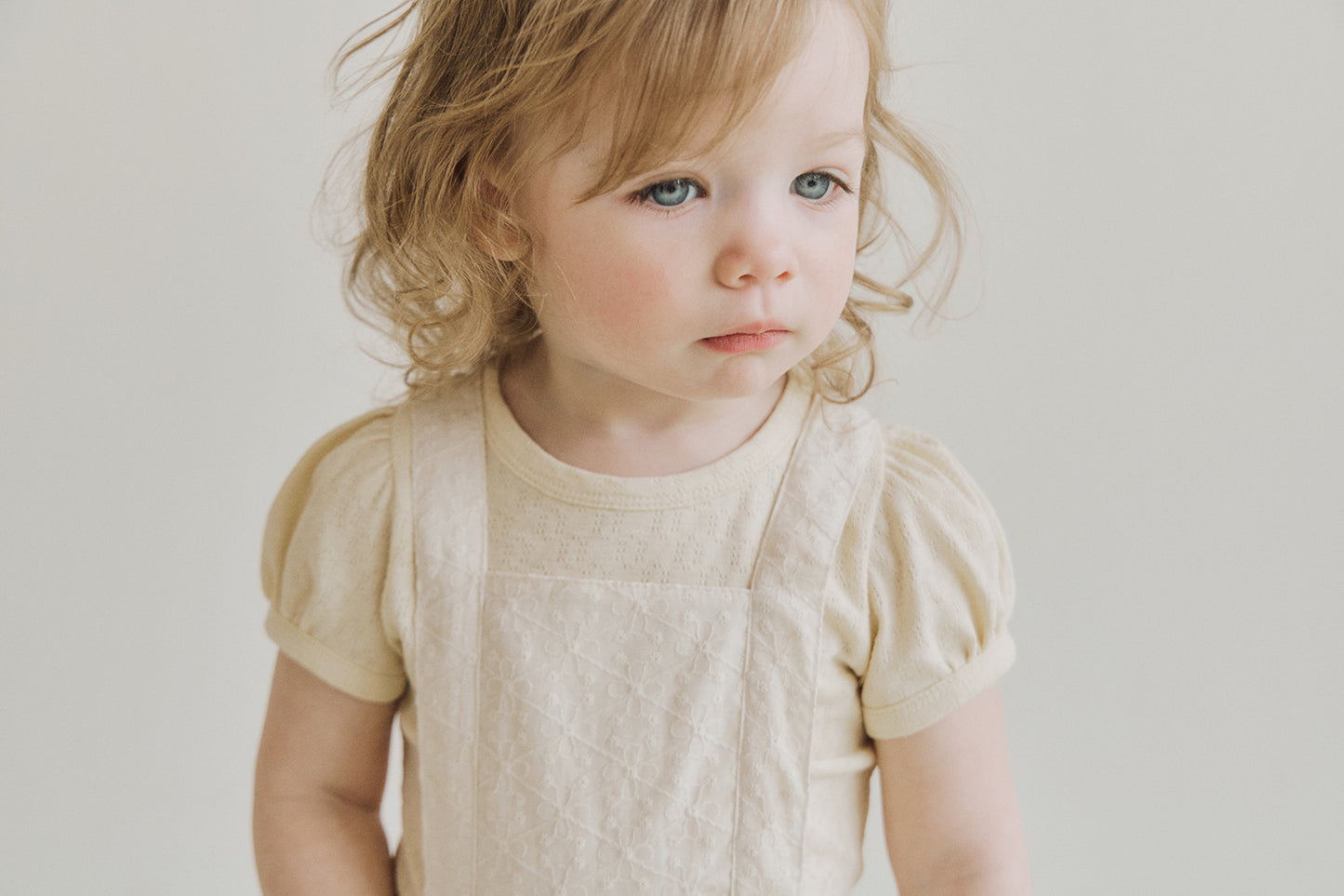 inné / Petit puff tee -  lemon butter