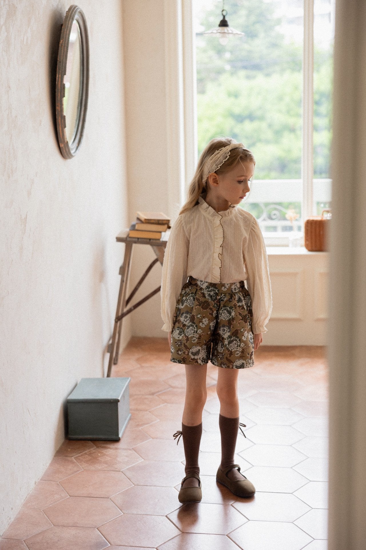 (予約)perro bebe / Sienna pants  - brown