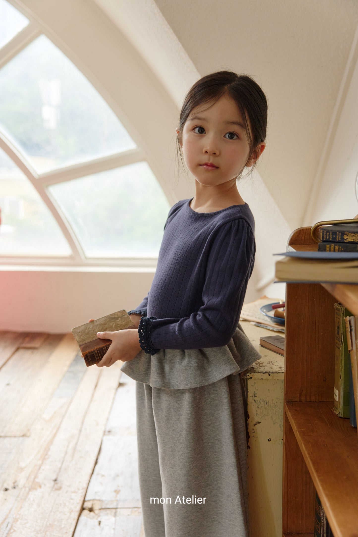 (予約) mon Atelier  /  moly lace T