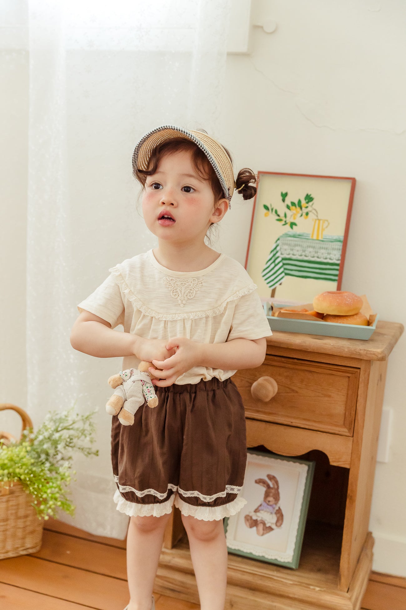 (取り寄せ) milk powder  /  Slub Tee