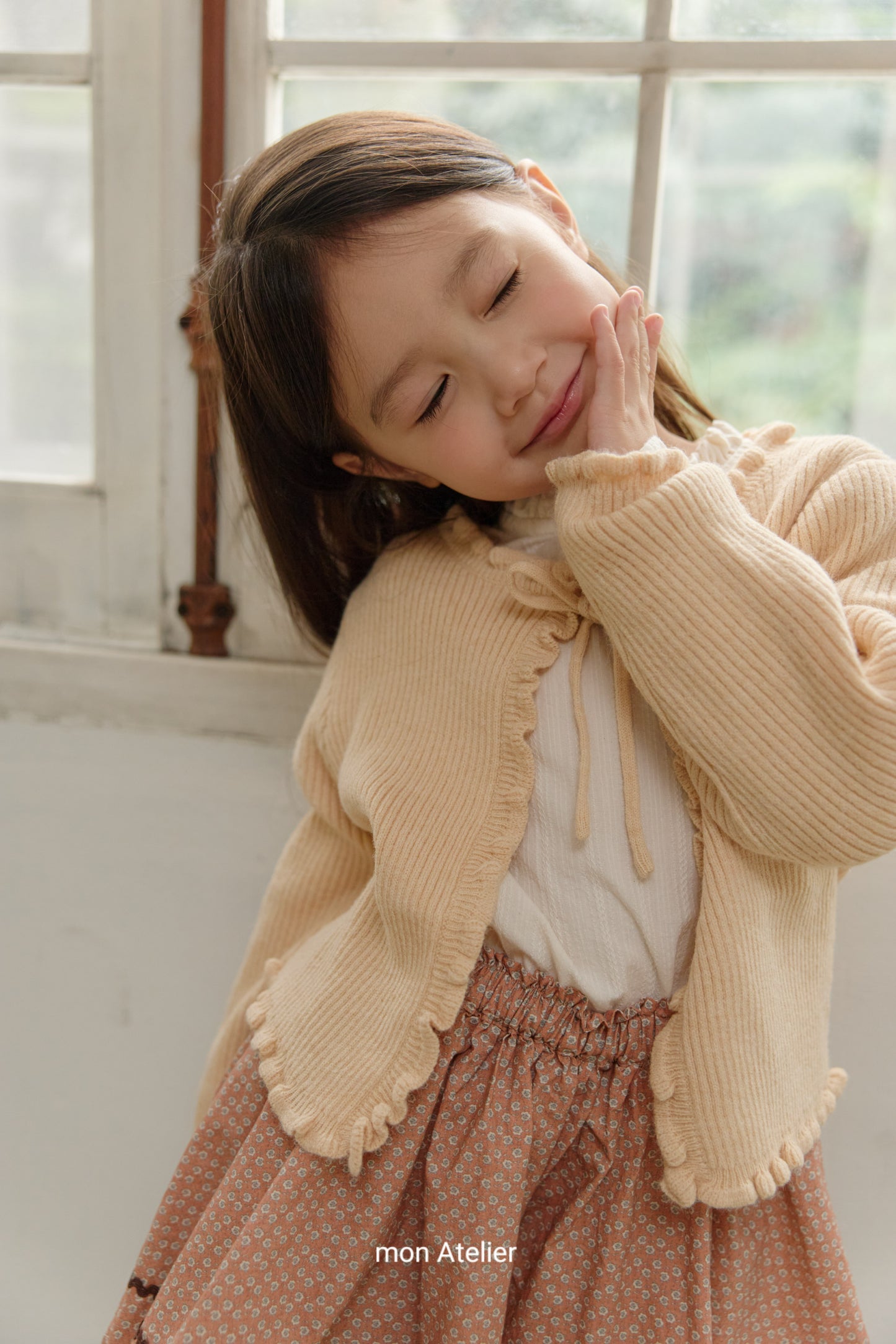 (予約) mon Atelier  / madeleine cardigan