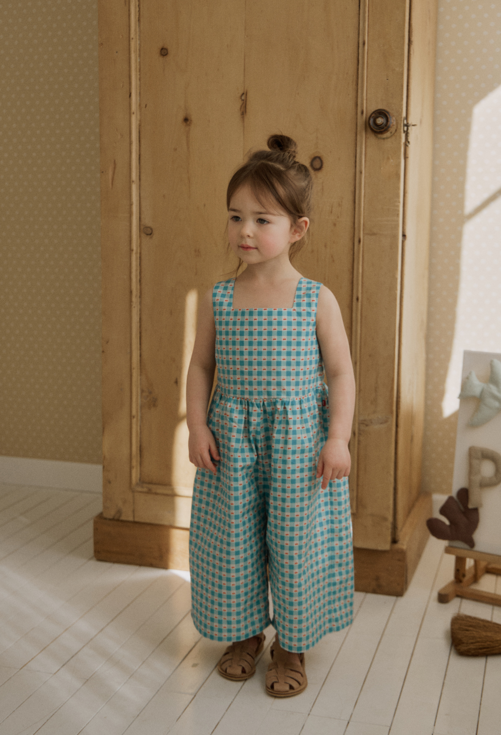 pitturu matturu / Cherry Garden Jumpsuit