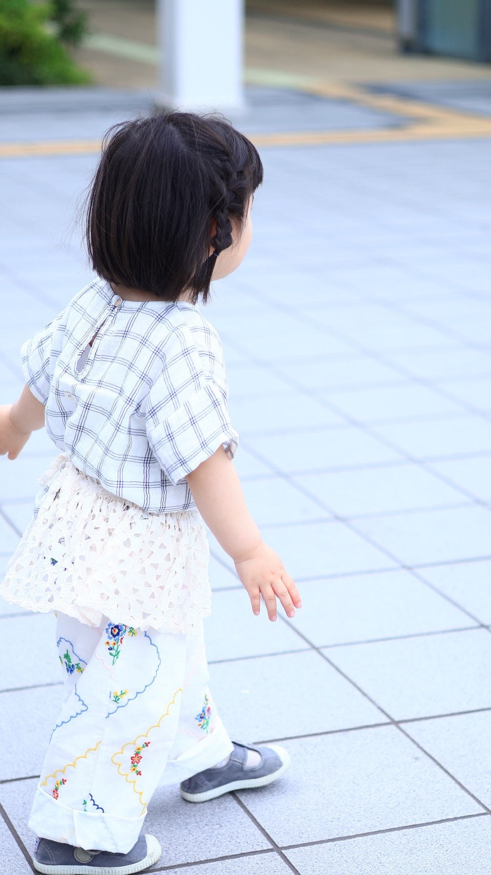 (送料無料)The new society / Jacinthe Pant Multicolor Embroidery