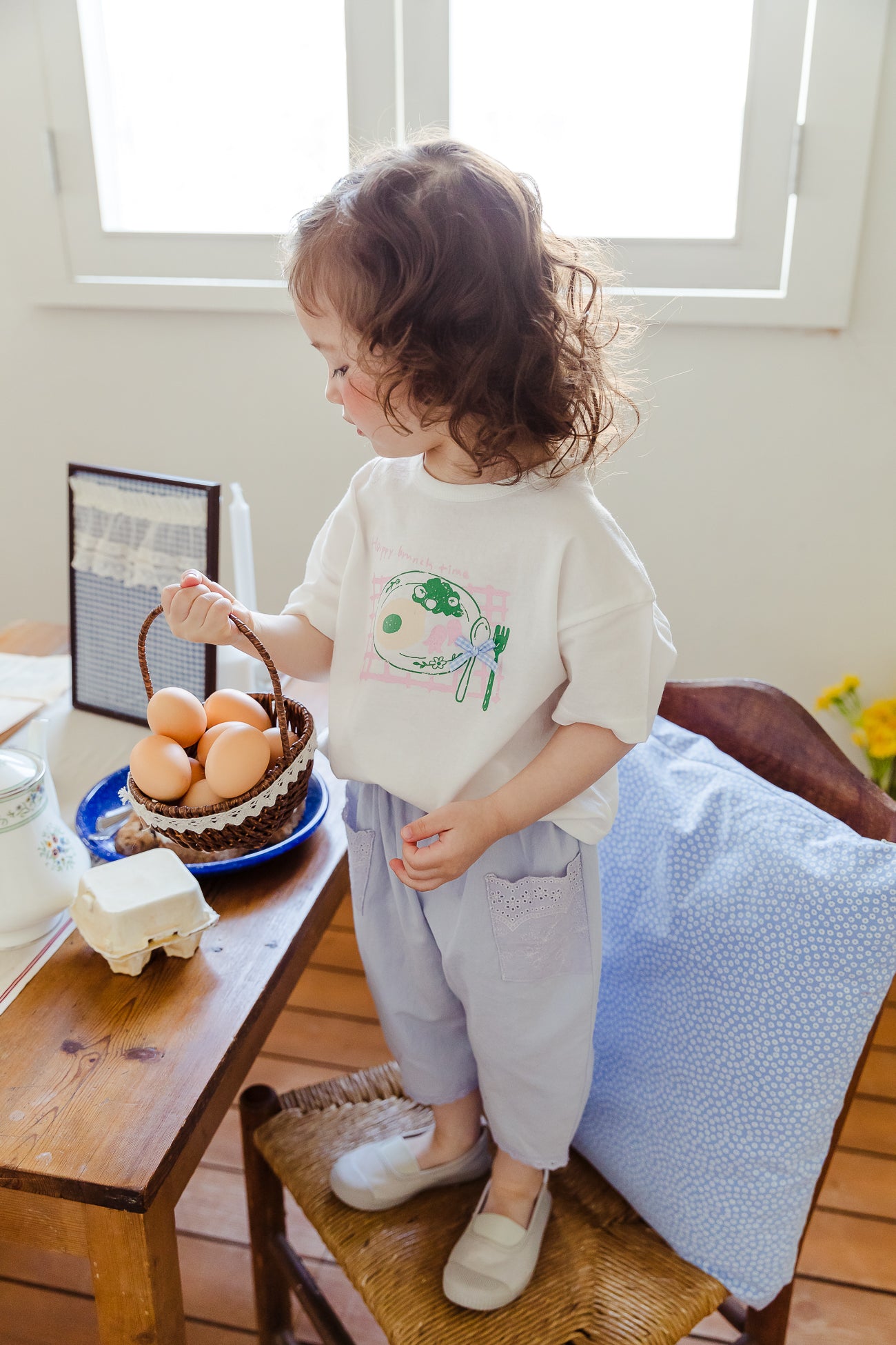 milk powder  /  Eggplant Pants