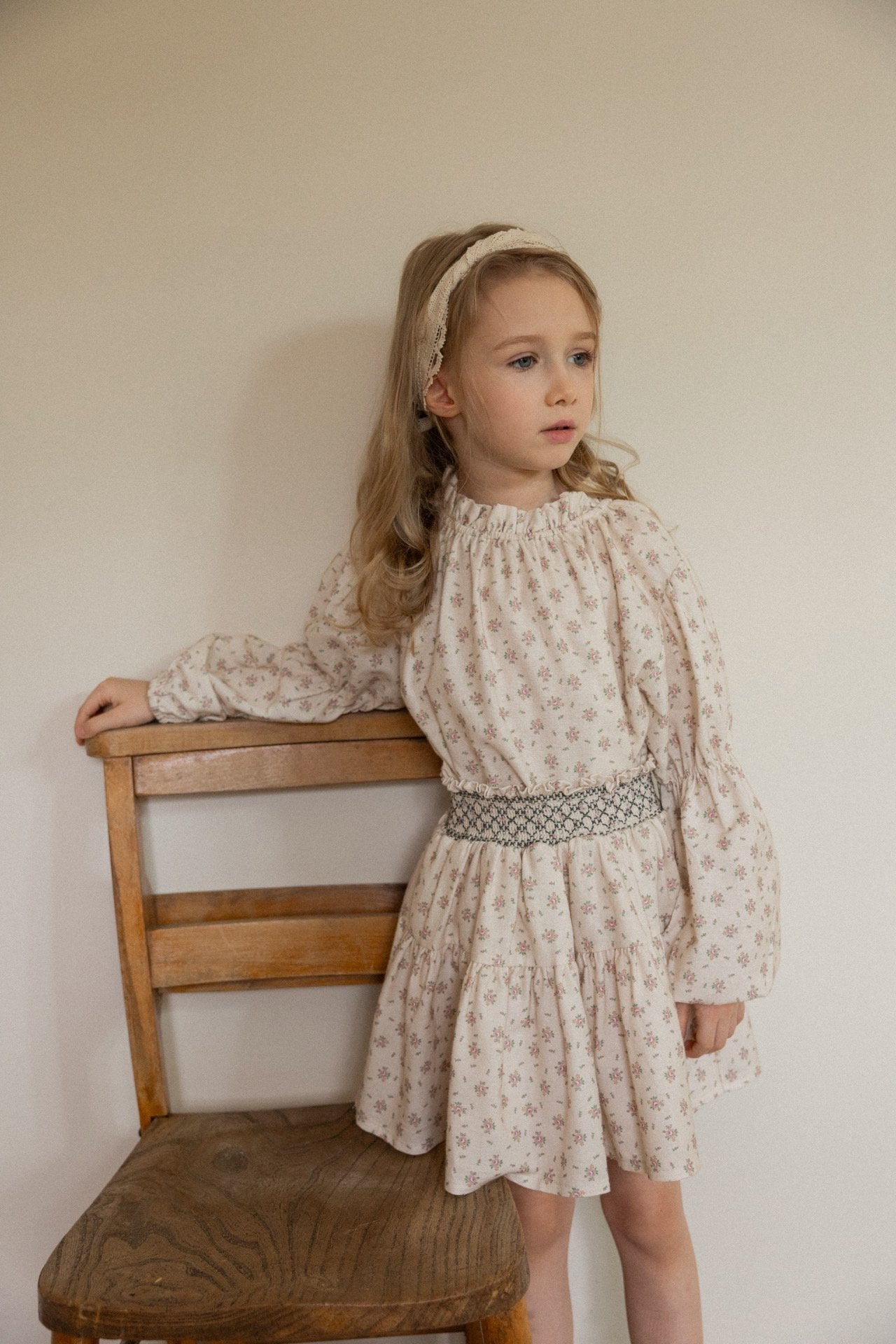 (予約)perro bebe / Ella blouse , skirt - pink