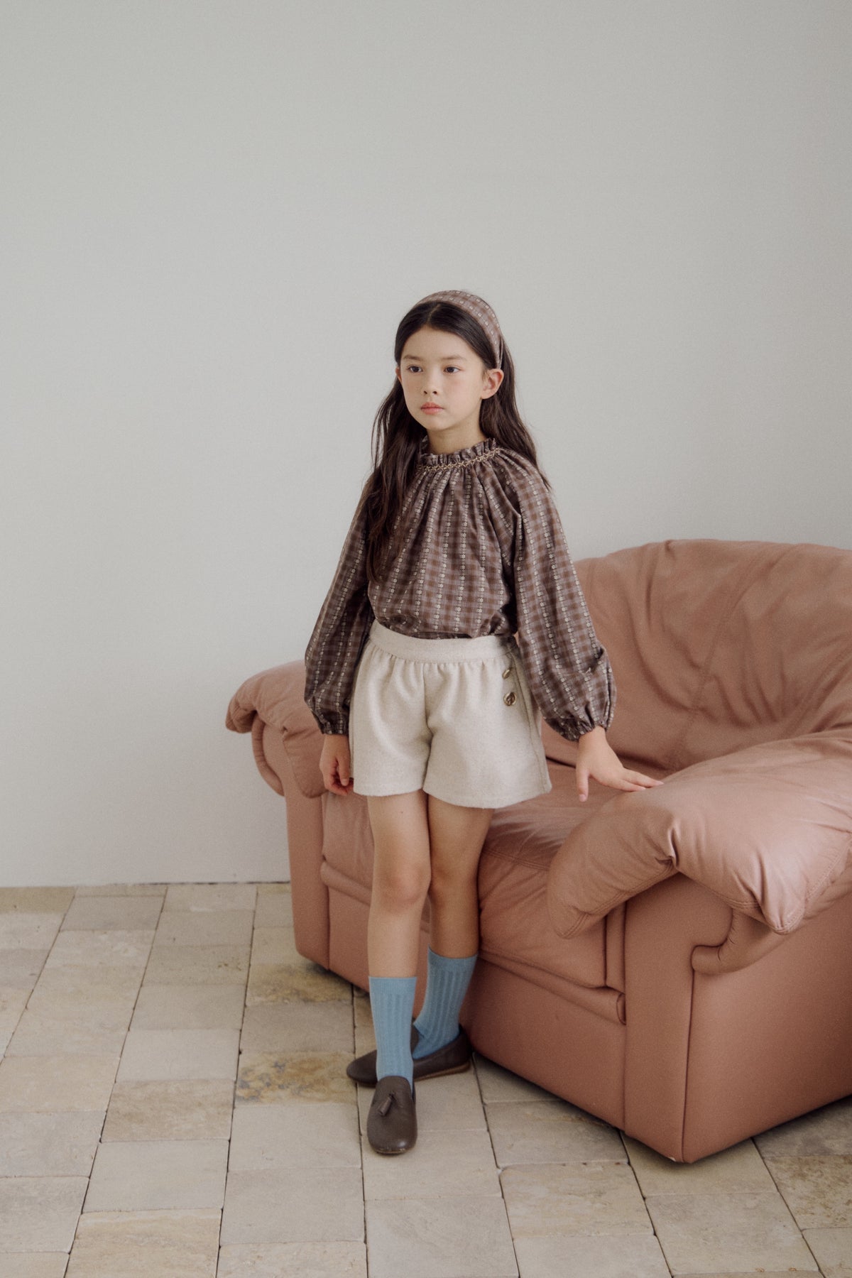 (予約) Saint Ella / Ette blouse - Ash brown
