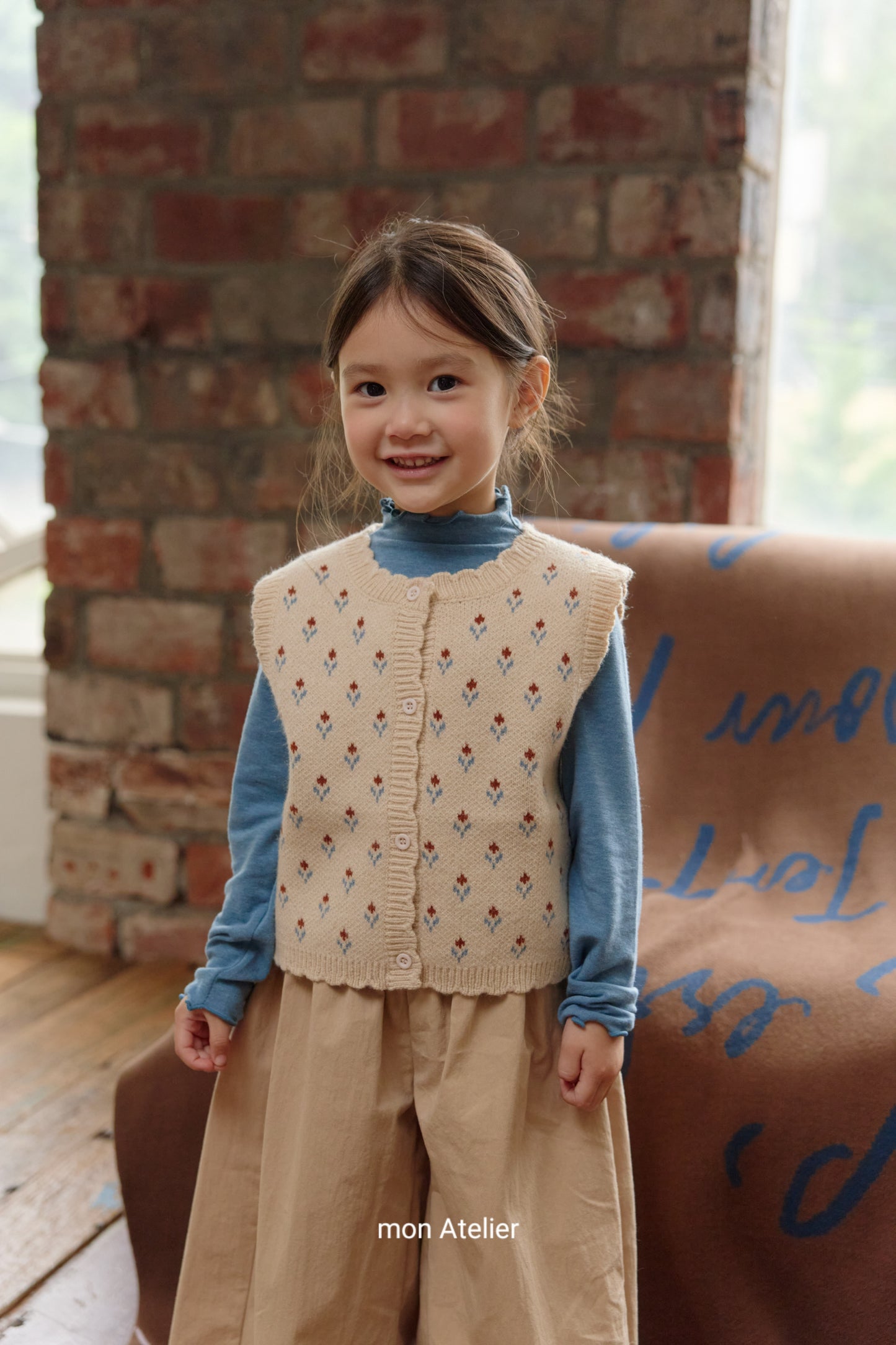 (予約) mon Atelier  / tulip vest