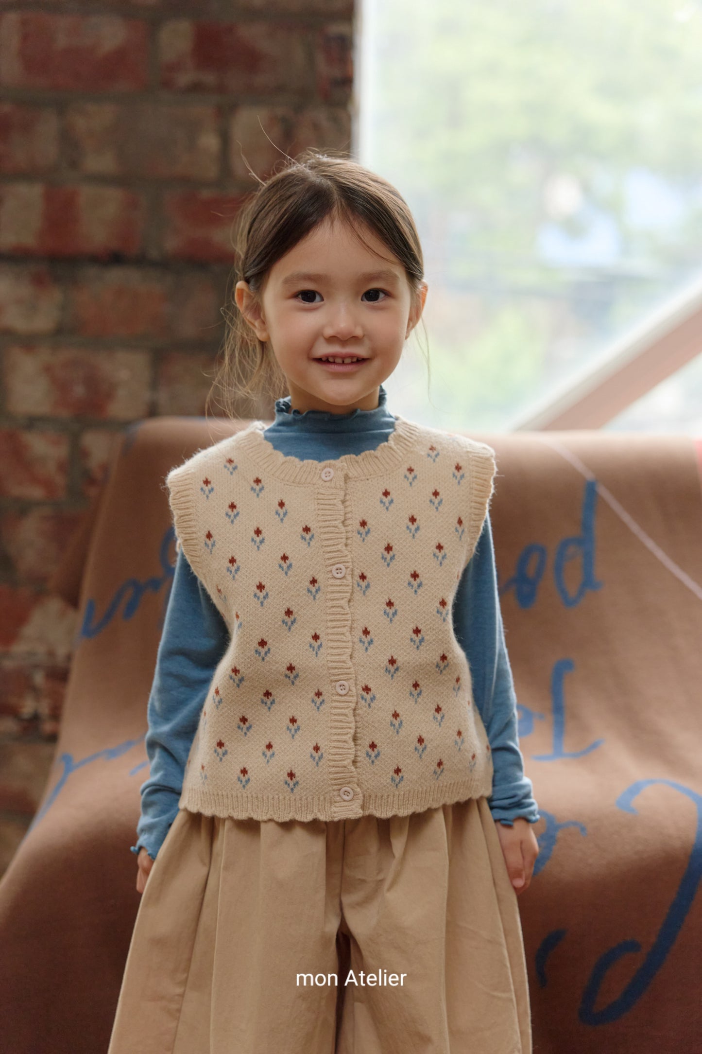 (予約) mon Atelier  / tulip vest