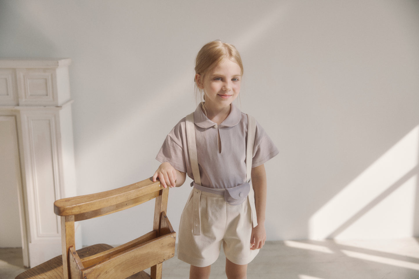 inné / suspender short pants