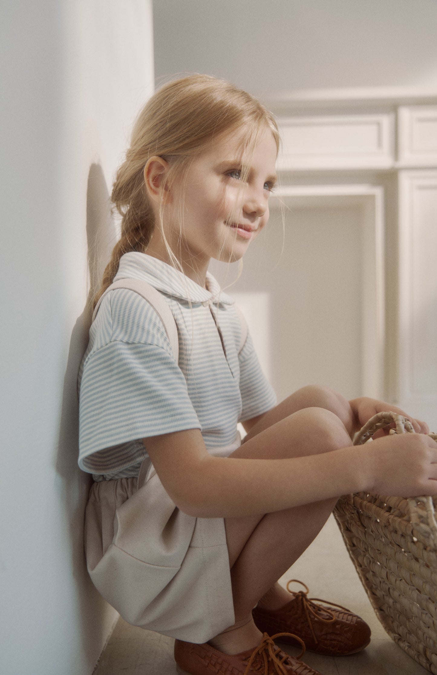 inné / suspender short pants