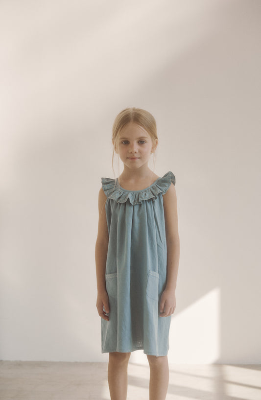 inné / marion linen dress