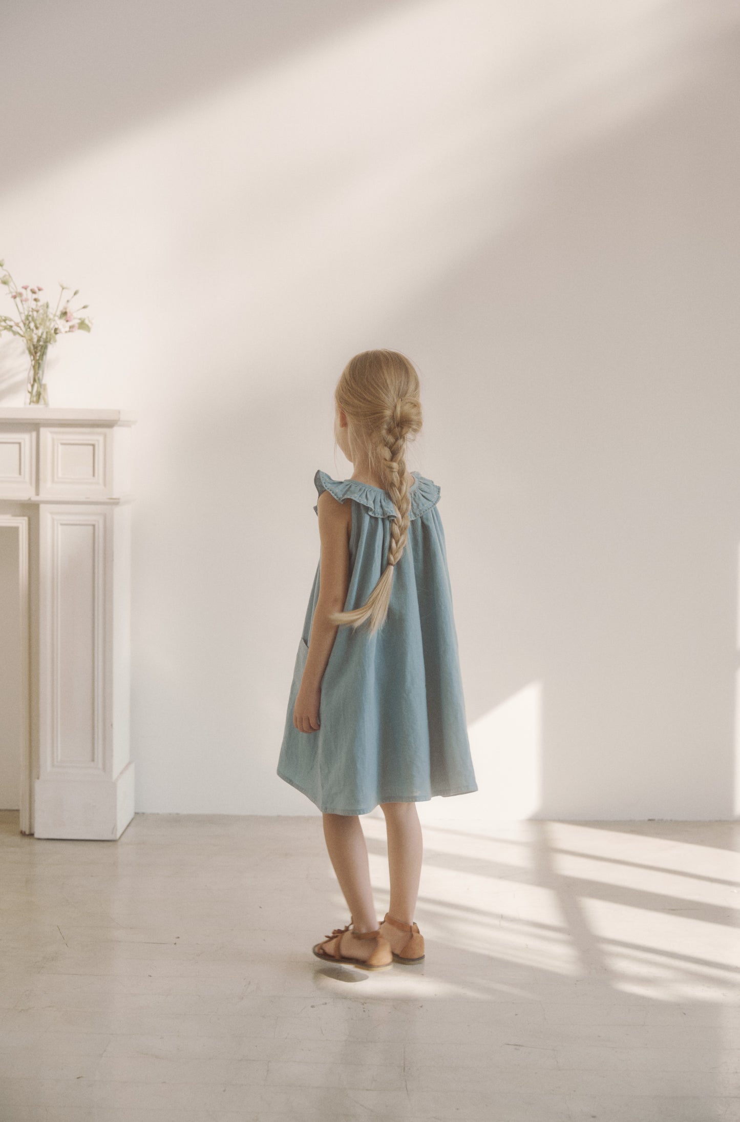 inné / marion linen dress
