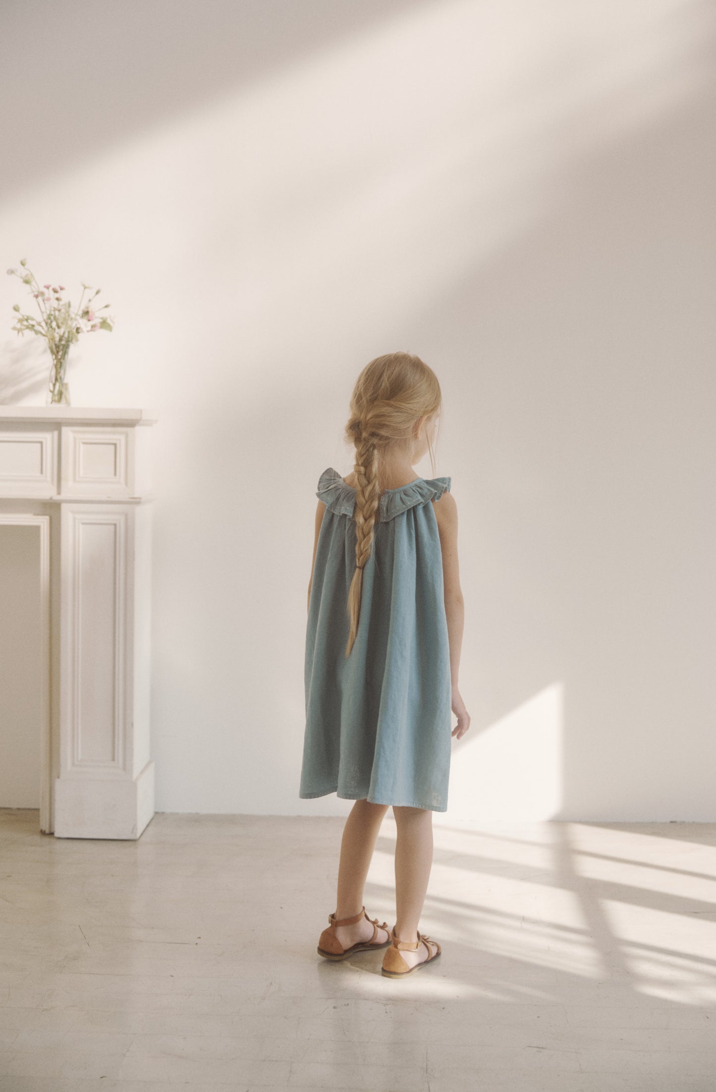 inné / marion linen dress