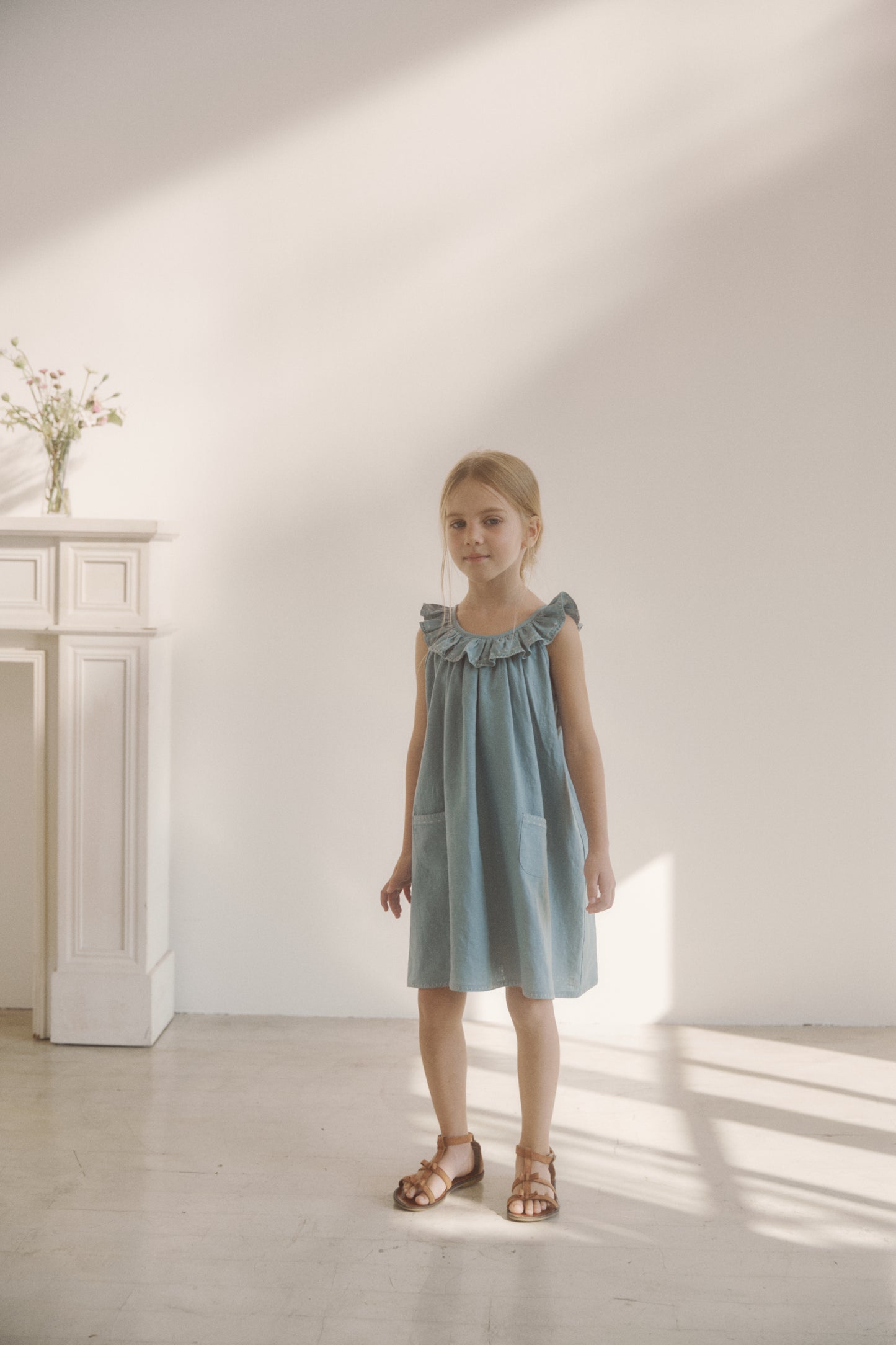 inné / marion linen dress