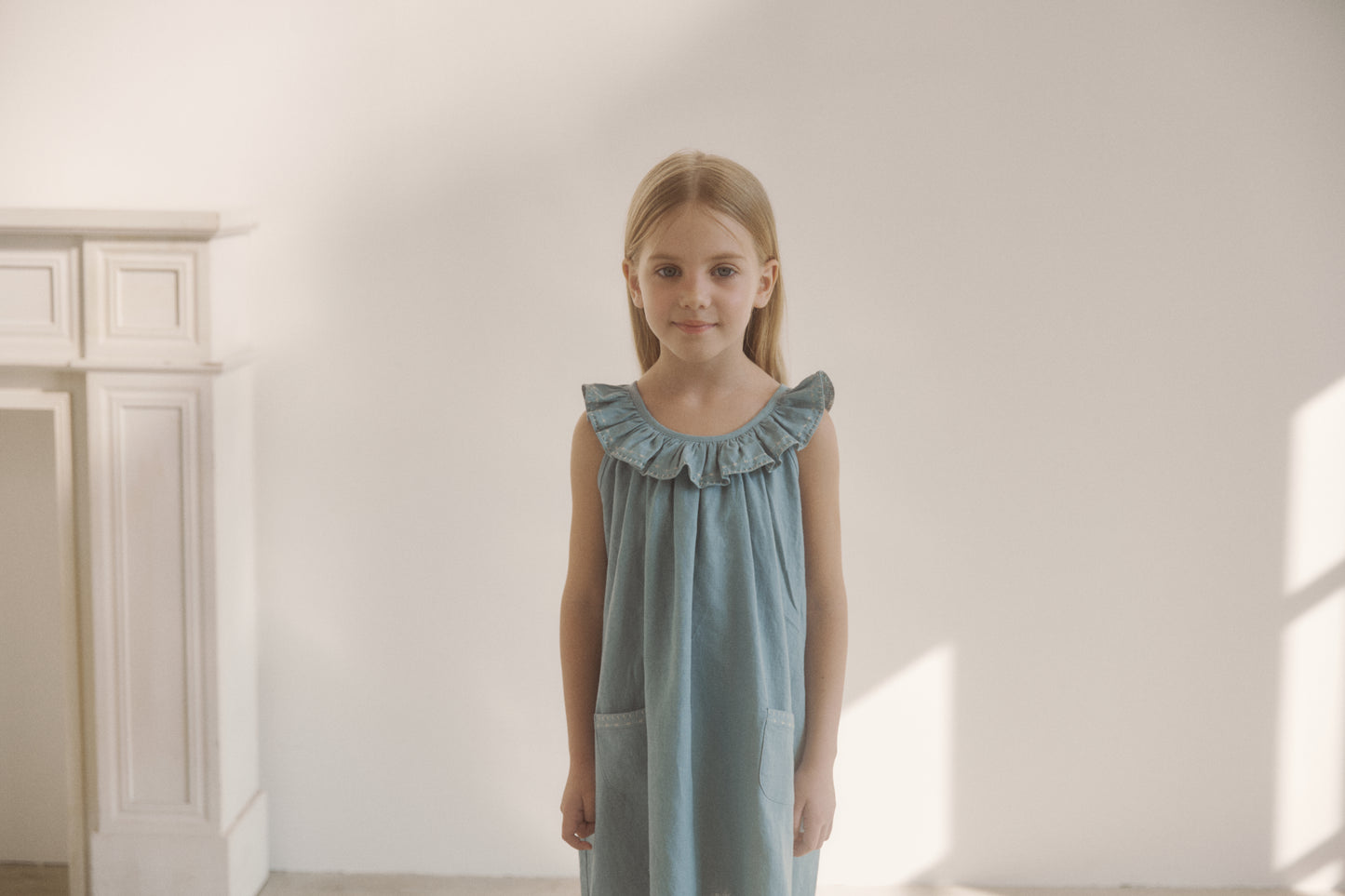 inné / marion linen dress
