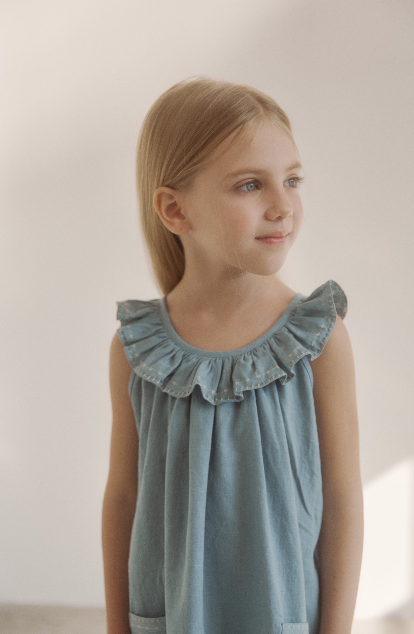 inné / marion linen dress