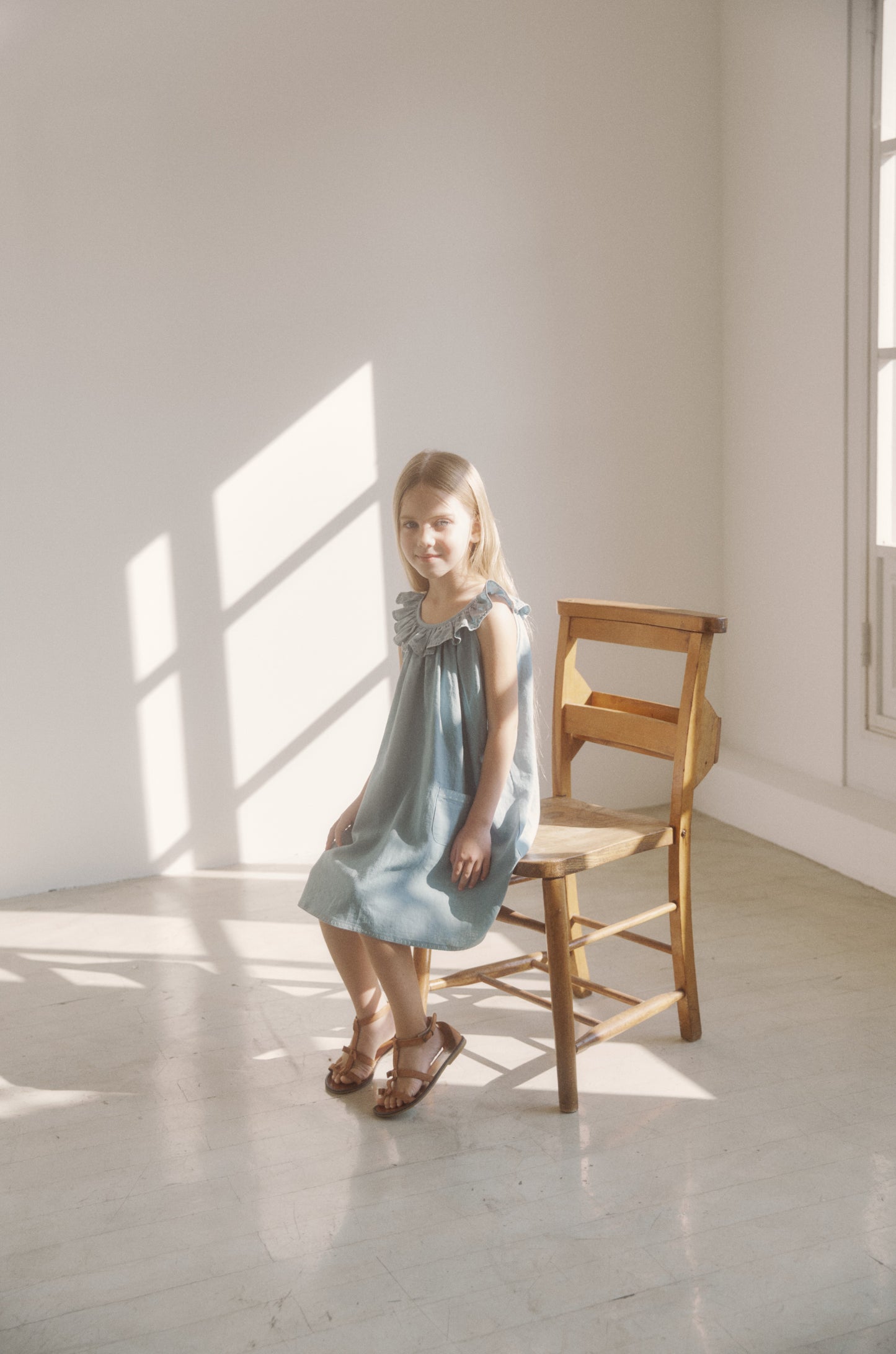 inné / marion linen dress