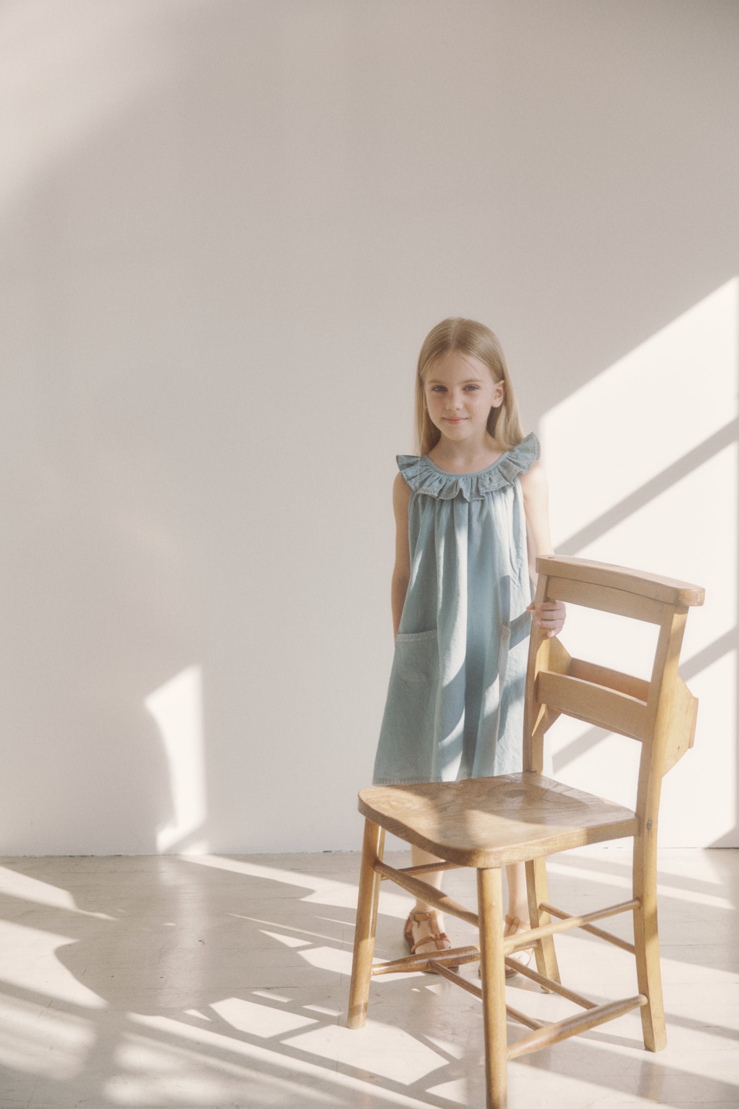 inné / marion linen dress