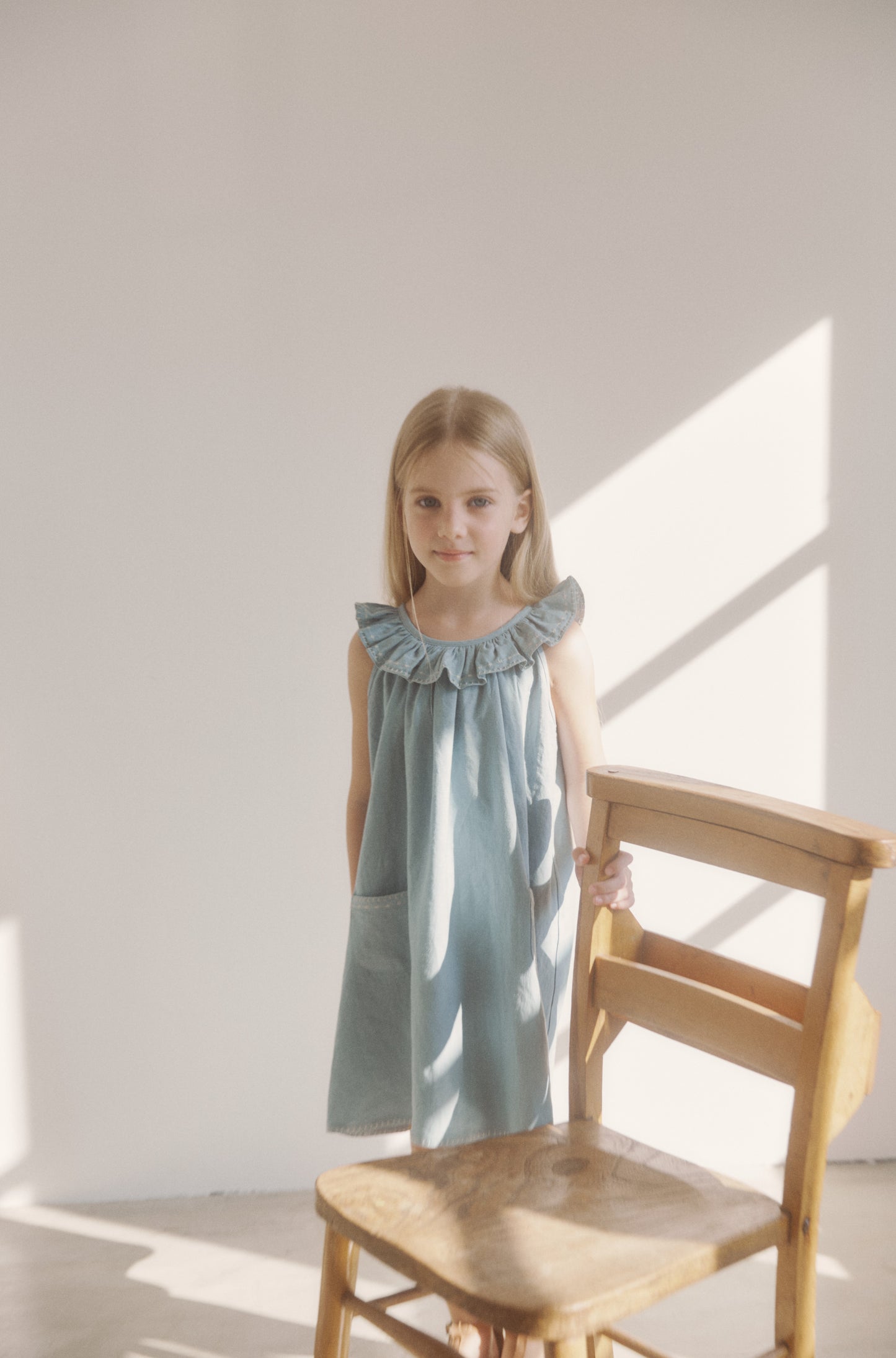 inné / marion linen dress