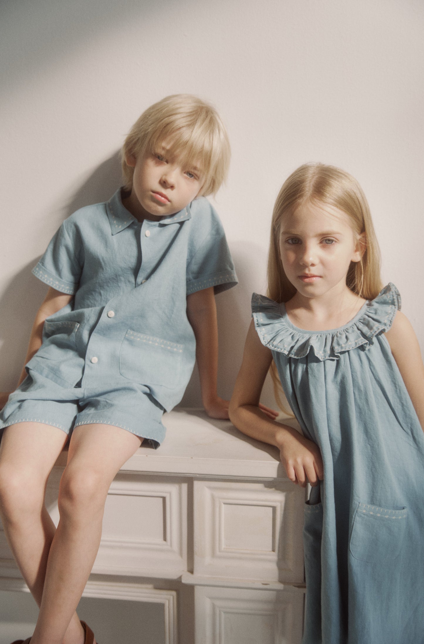 inné / marion linen dress
