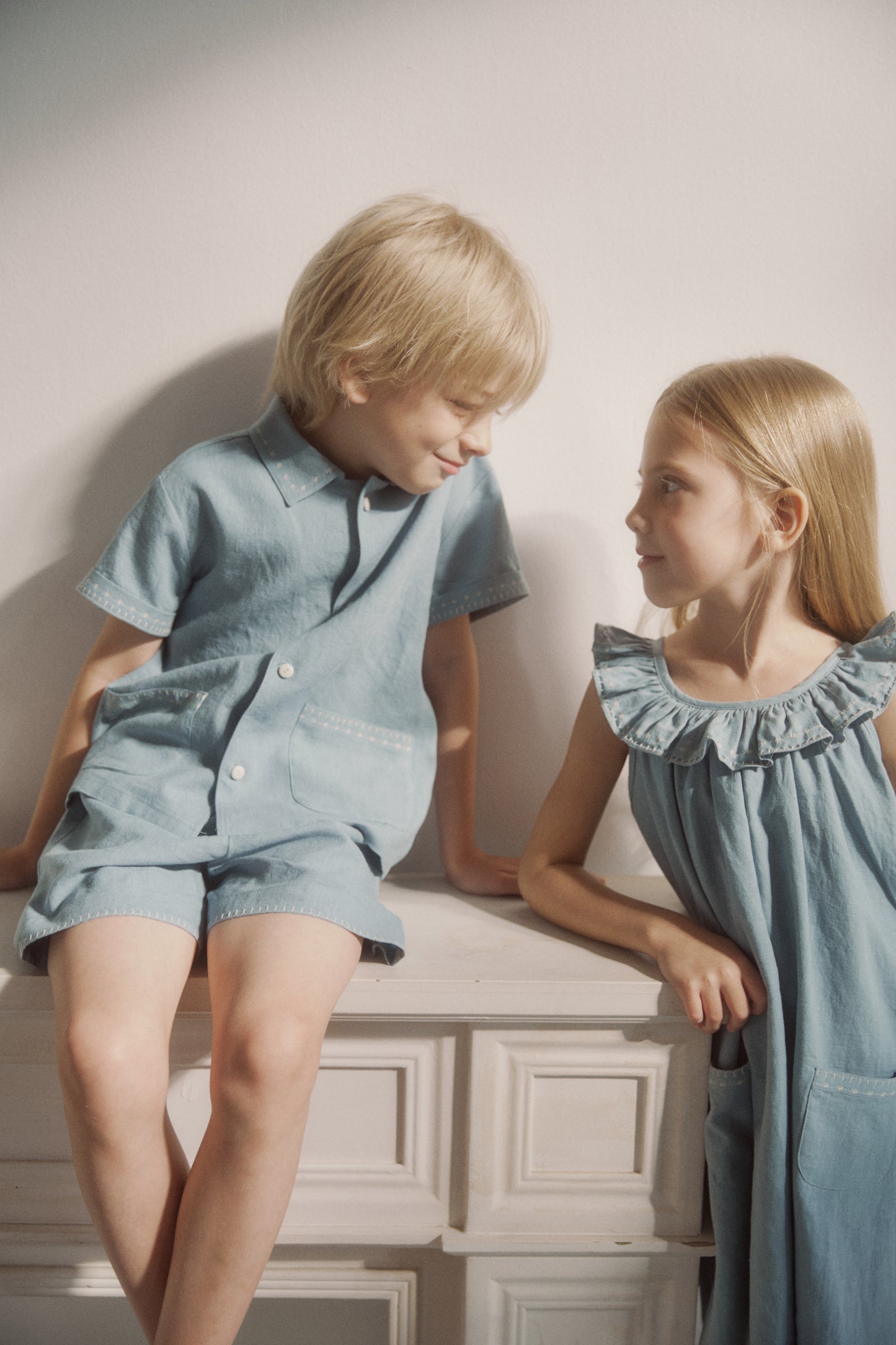 inné / marion linen dress