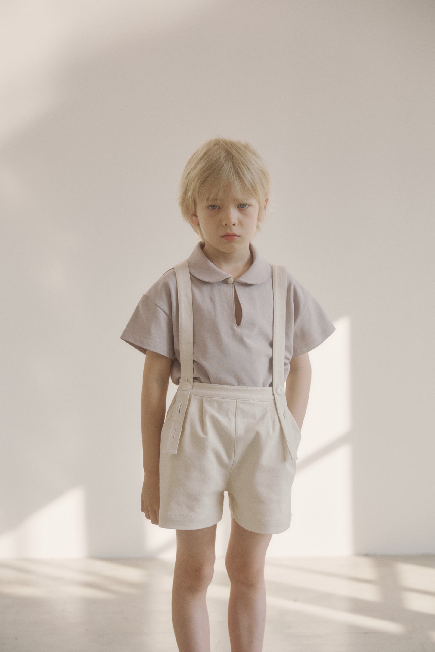 inné / suspender short pants