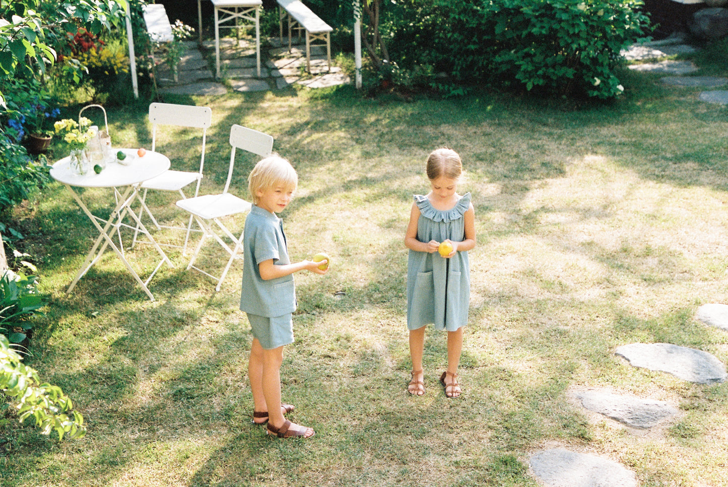 inné / marion linen dress