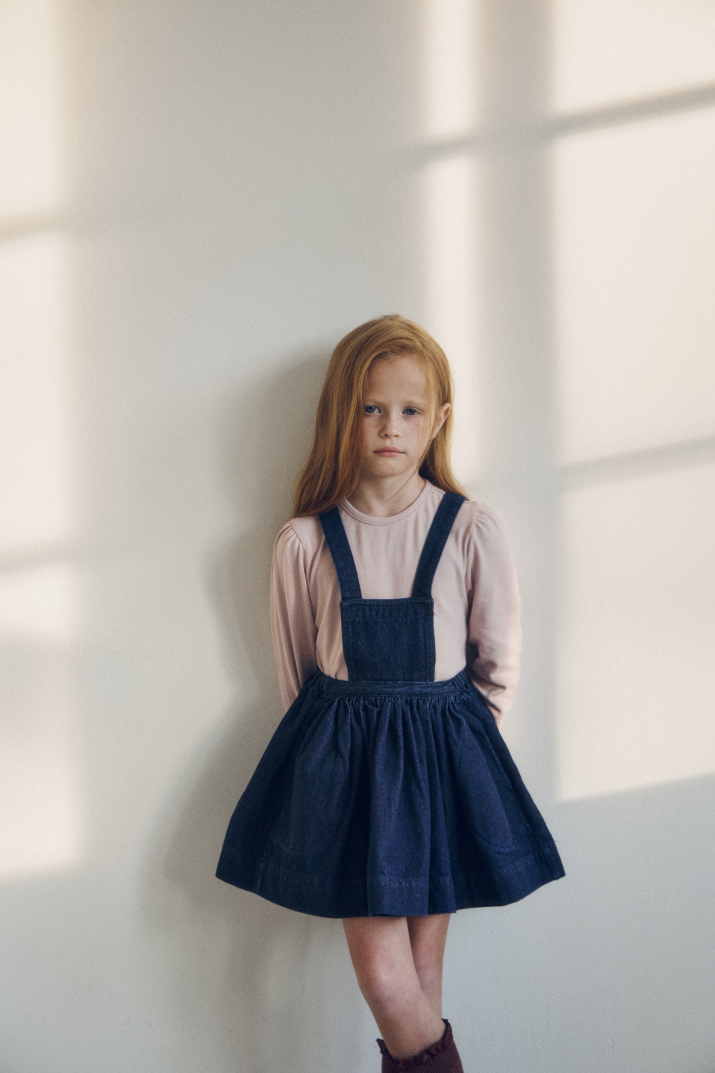 <予約> inné / Indigo denim skirt