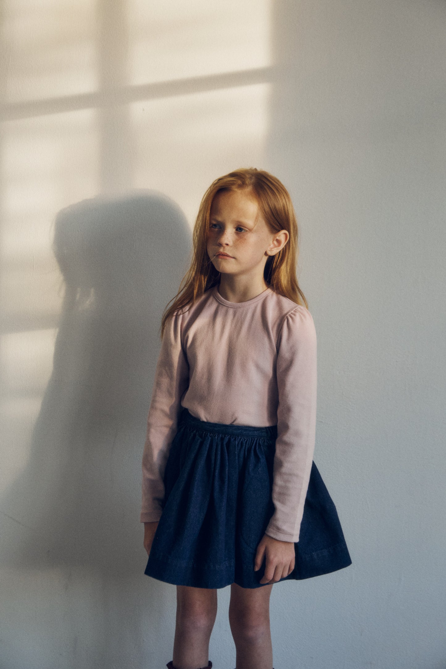 <予約> inné / Indigo denim skirt