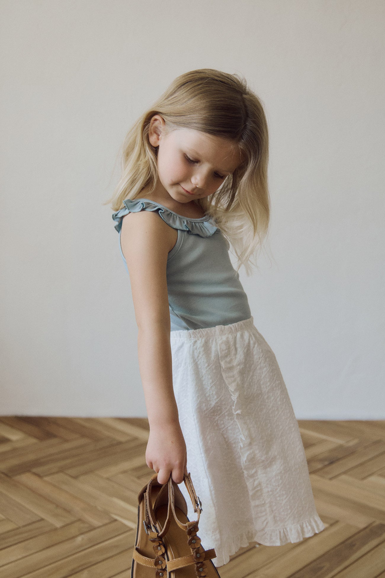 (予約) inné /  flora lace skirt